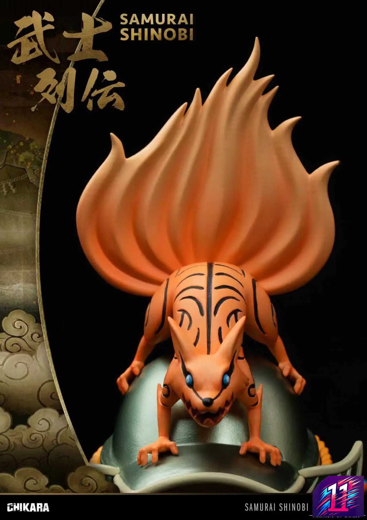 Chikara Studio - Nine tail Samurai Naruto