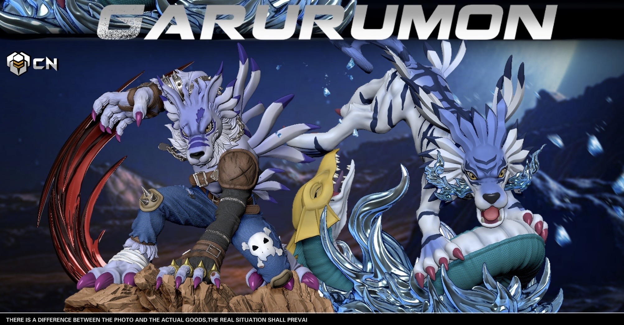 Crazy Nest Studio - Digimon Fox Flame Garurumon