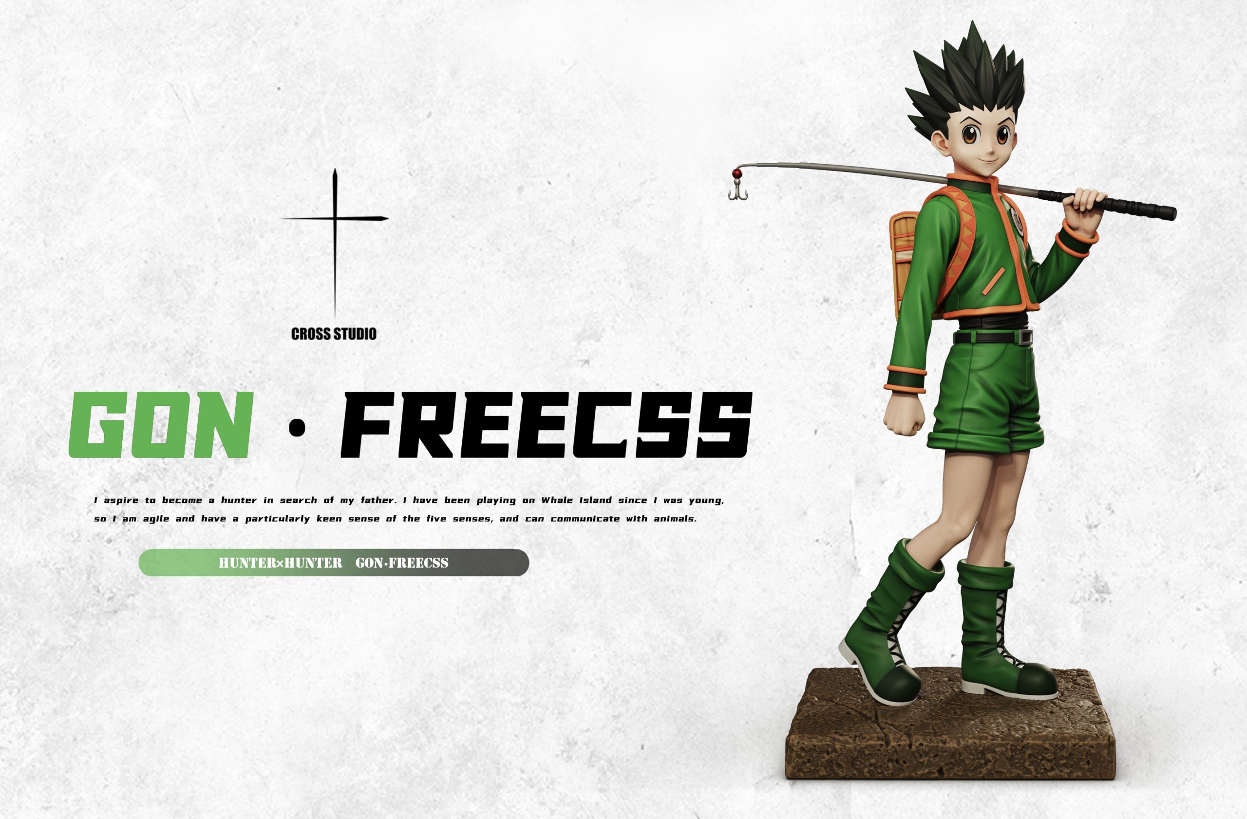 Cross Studio - Hunter x Hunter Fishing Rod Gon Freecss