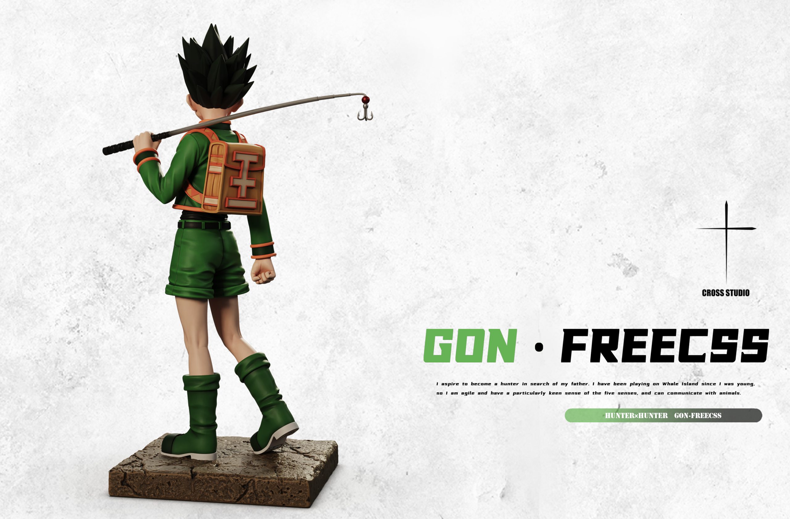 Cross Studio - Hunter x Hunter Fishing Rod Gon Freecss
