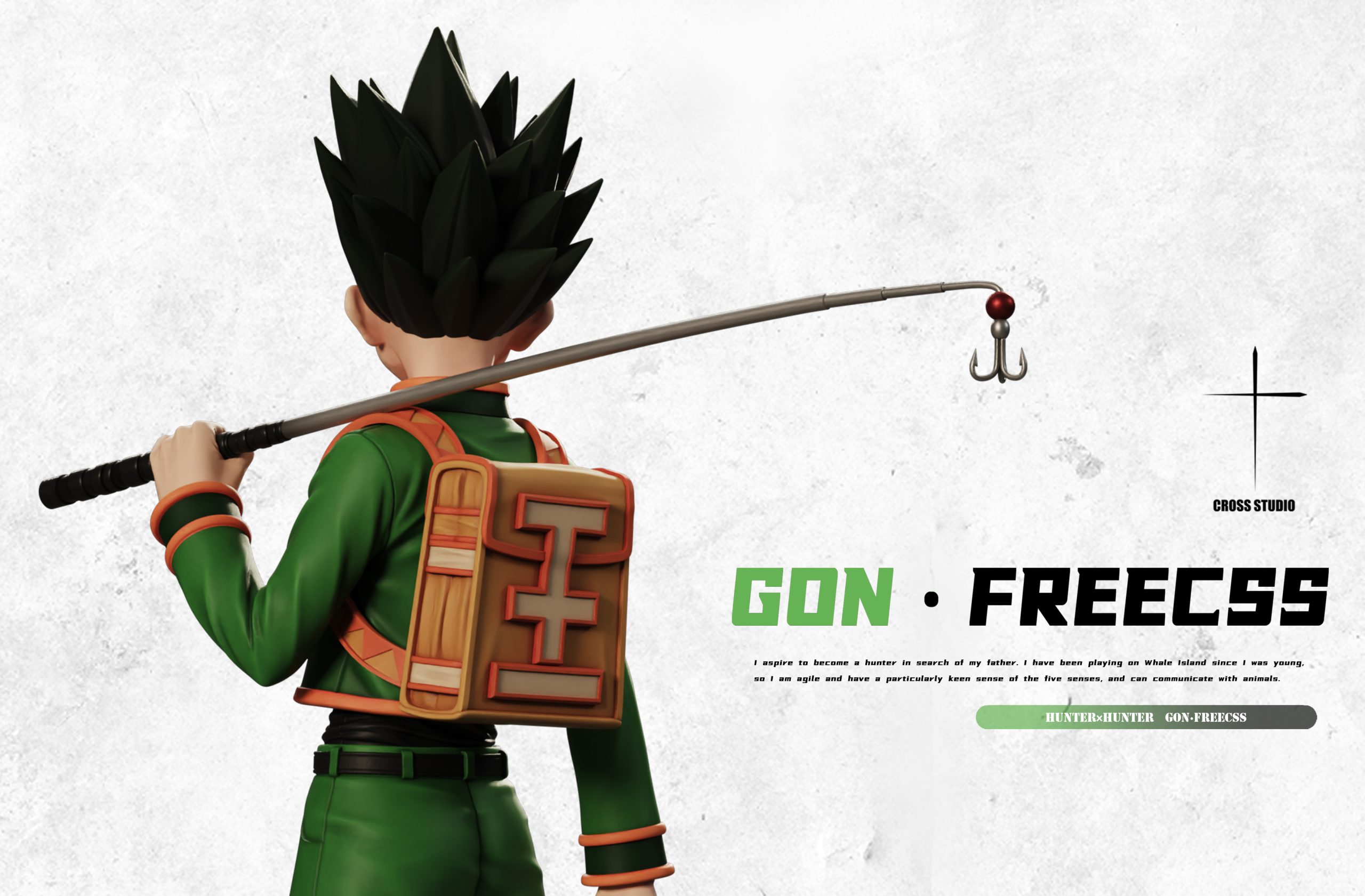 Cross Studio - Hunter x Hunter Fishing Rod Gon Freecss