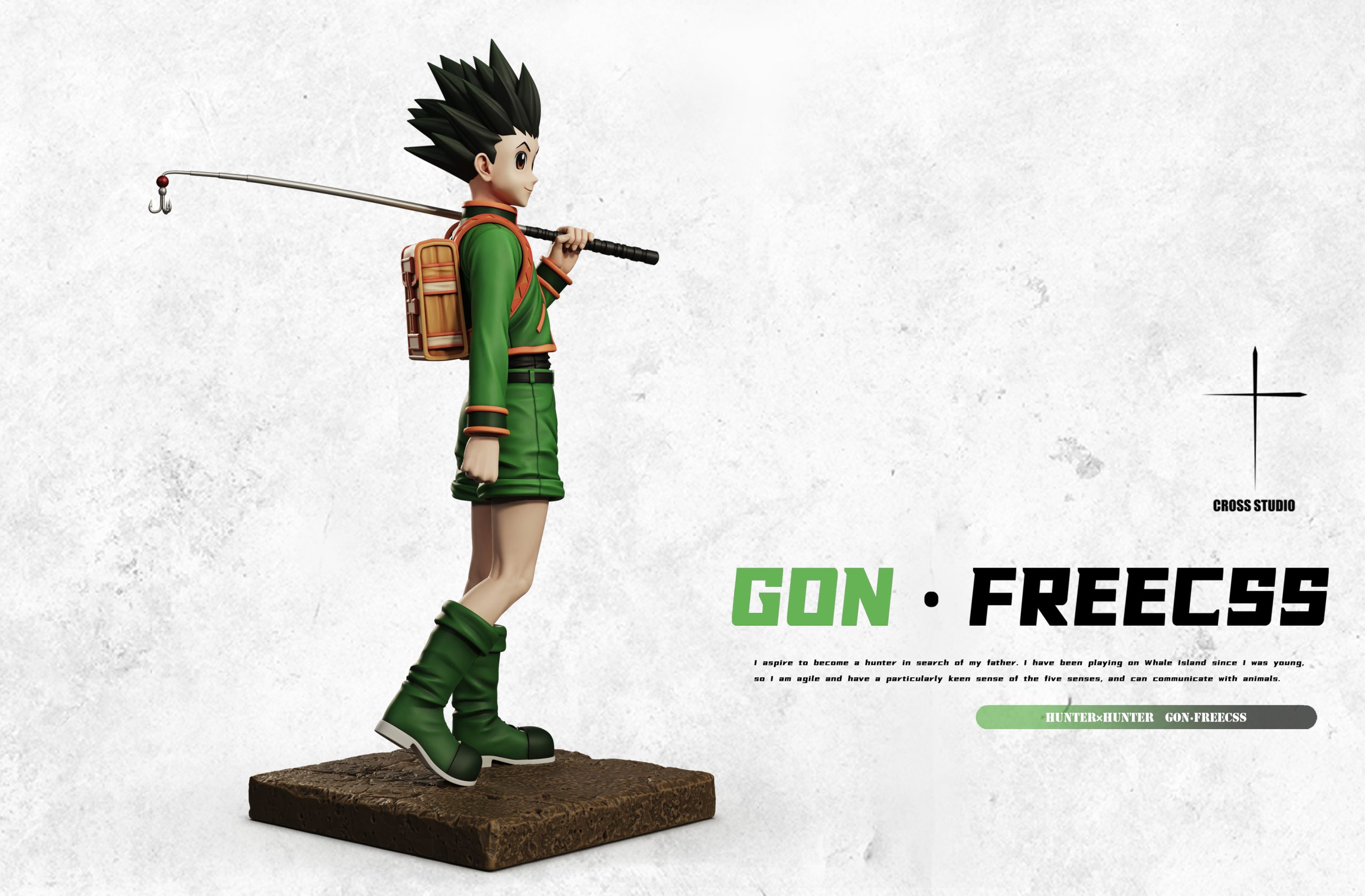 Cross Studio - Hunter x Hunter Fishing Rod Gon Freecss