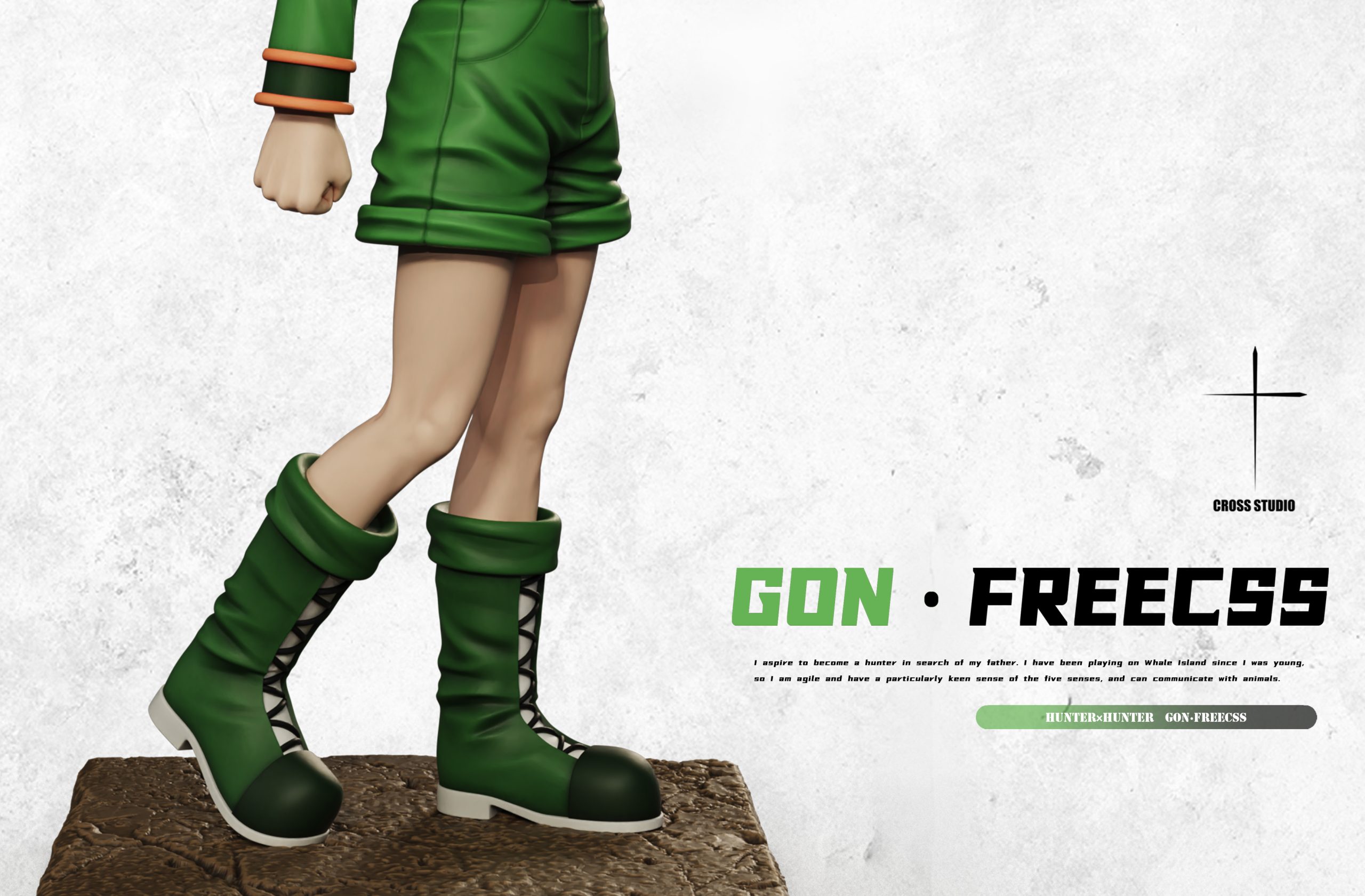 Cross Studio - Hunter x Hunter Fishing Rod Gon Freecss