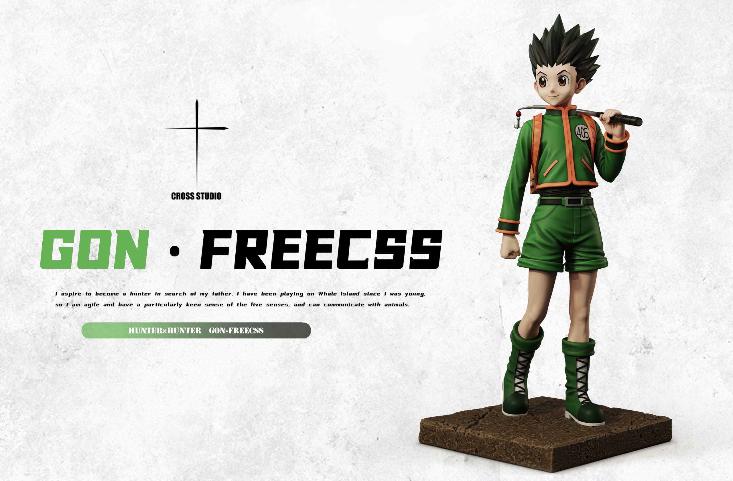 Cross Studio - Hunter x Hunter Fishing Rod Gon Freecss