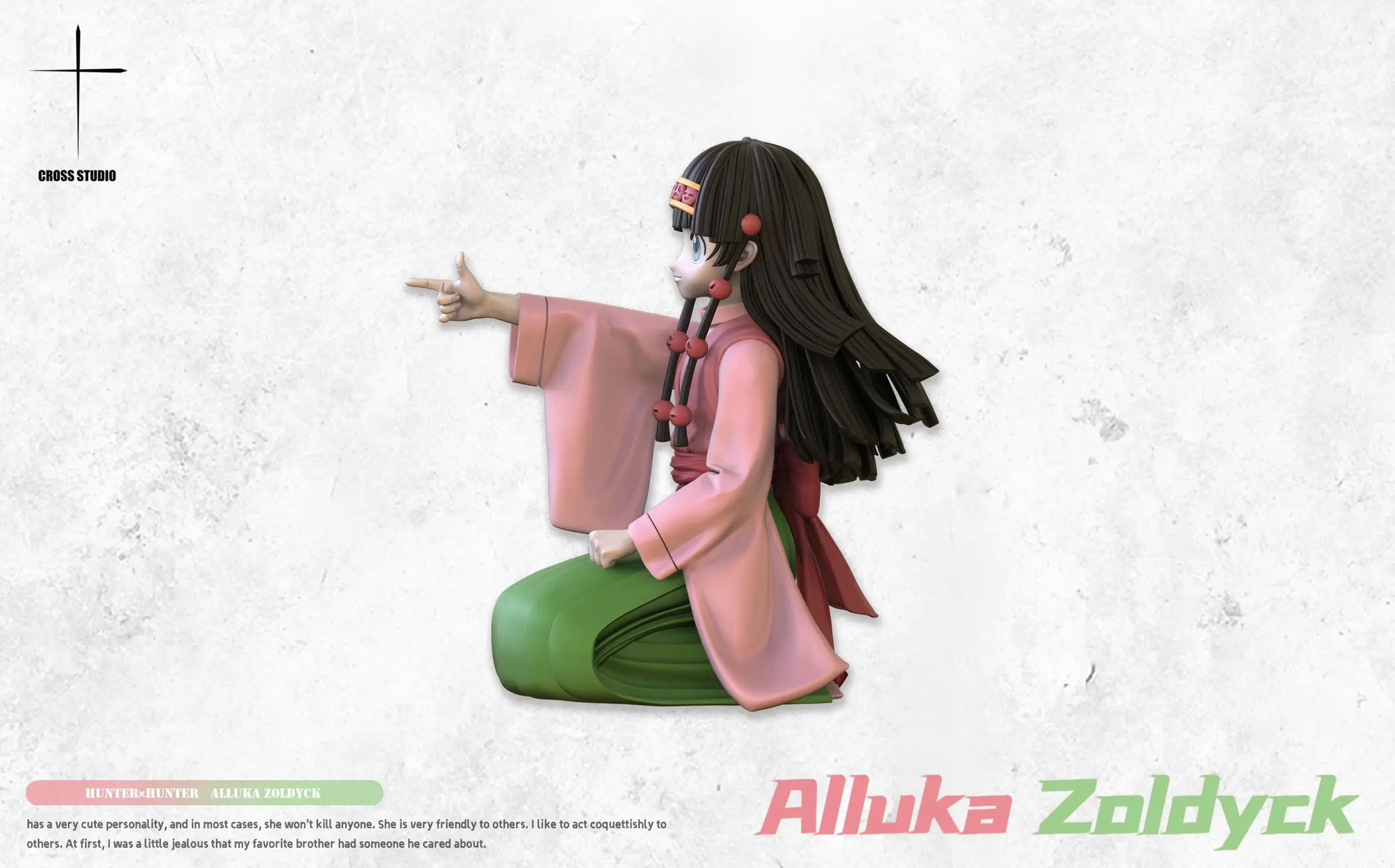 Cross Studio - Hunter x Hunter Squatting Alluka