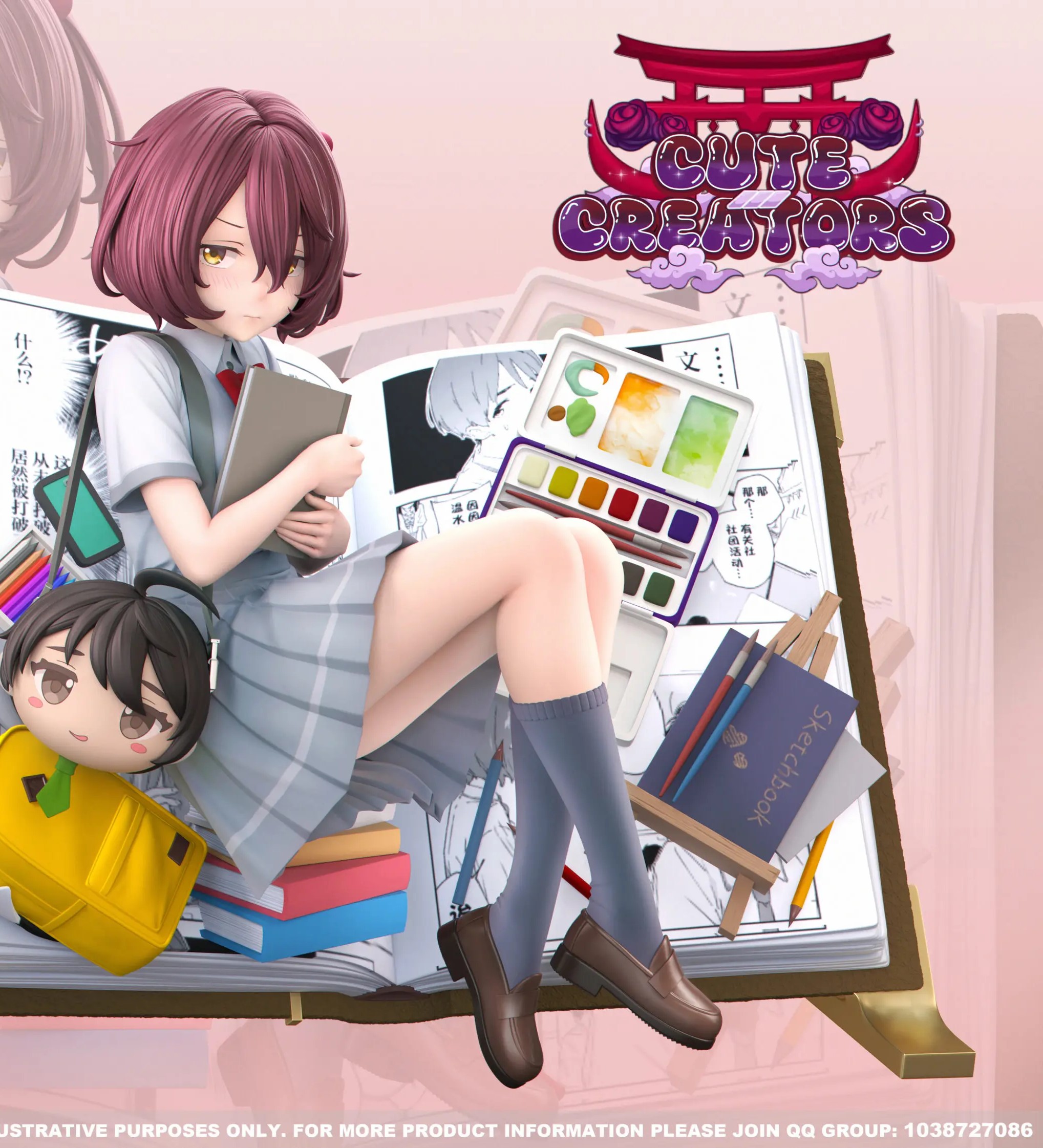 Cute Creators Studio - Komari Chika Too Many Losing Heroines!