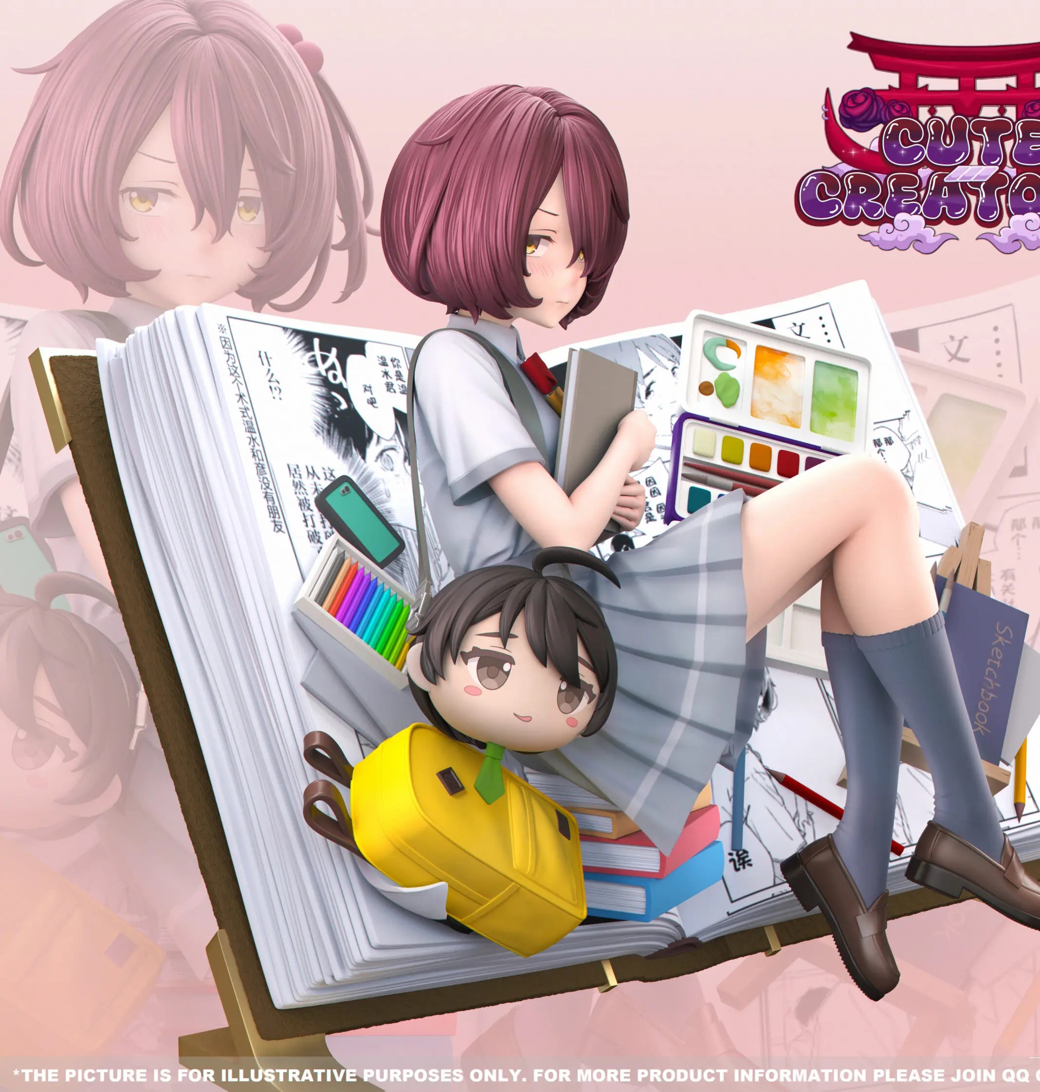 Cute Creators Studio - Komari Chika Too Many Losing Heroines!