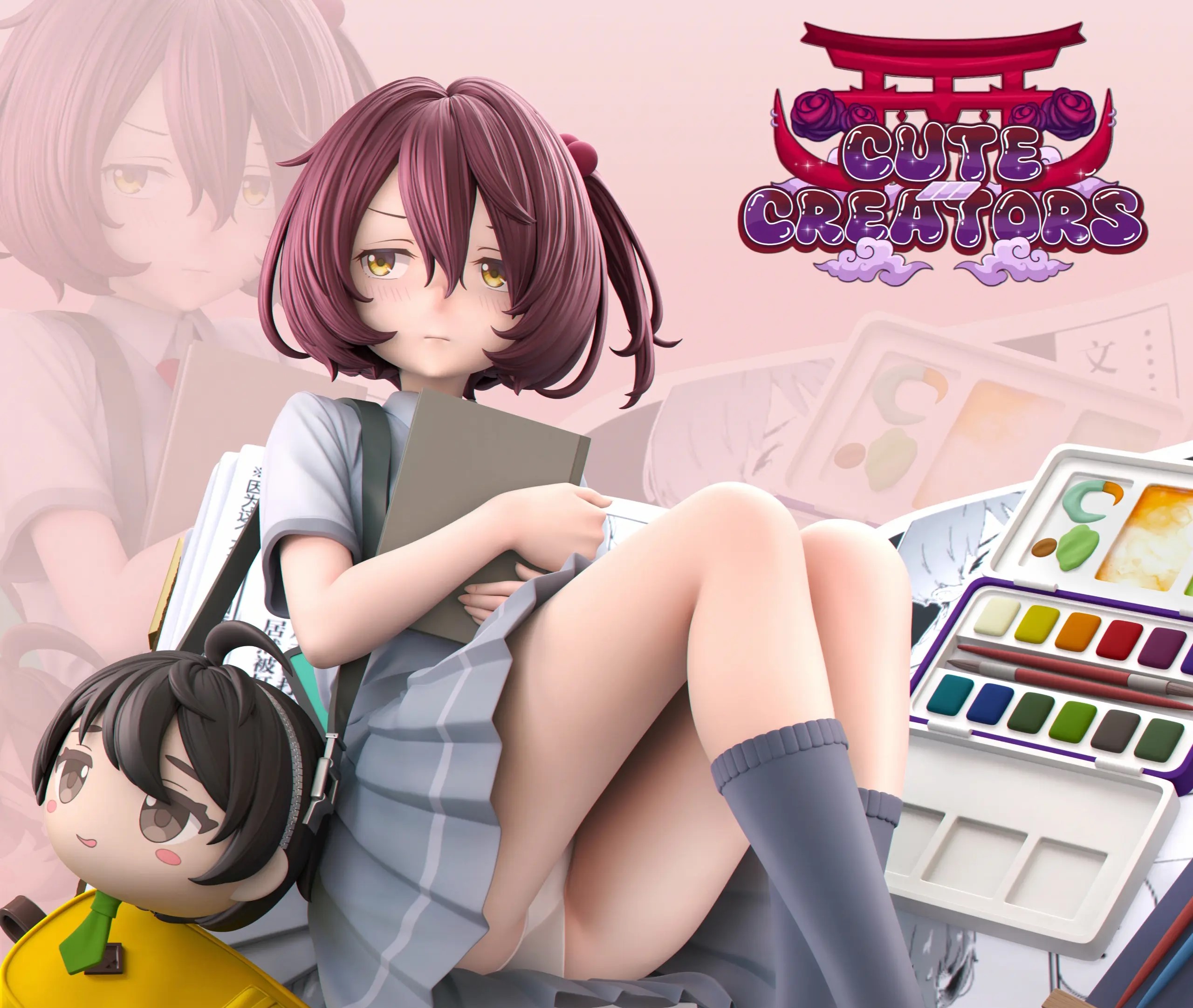 Cute Creators Studio - Komari Chika Too Many Losing Heroines!