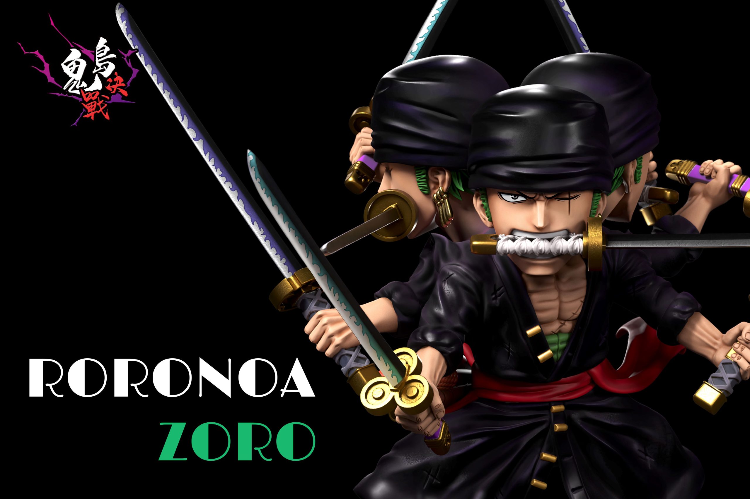 A+ Studio - One Piece Onigashima Decisive Battle #2 Kyutoryu Roronoa Zoro