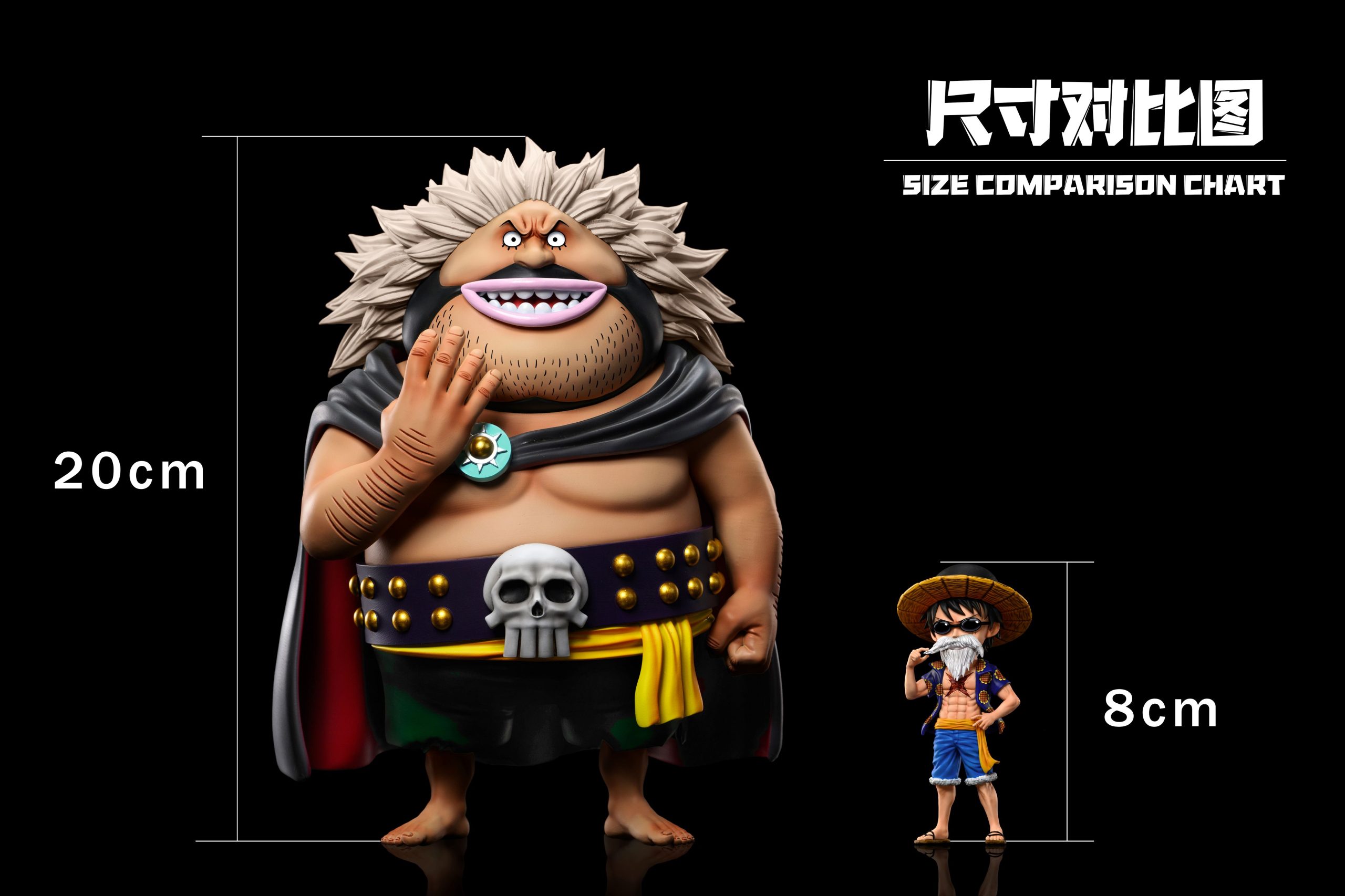 A+ Studio - One Piece Blackbeard Pirates #11 Black Group Sanjuan Wolf