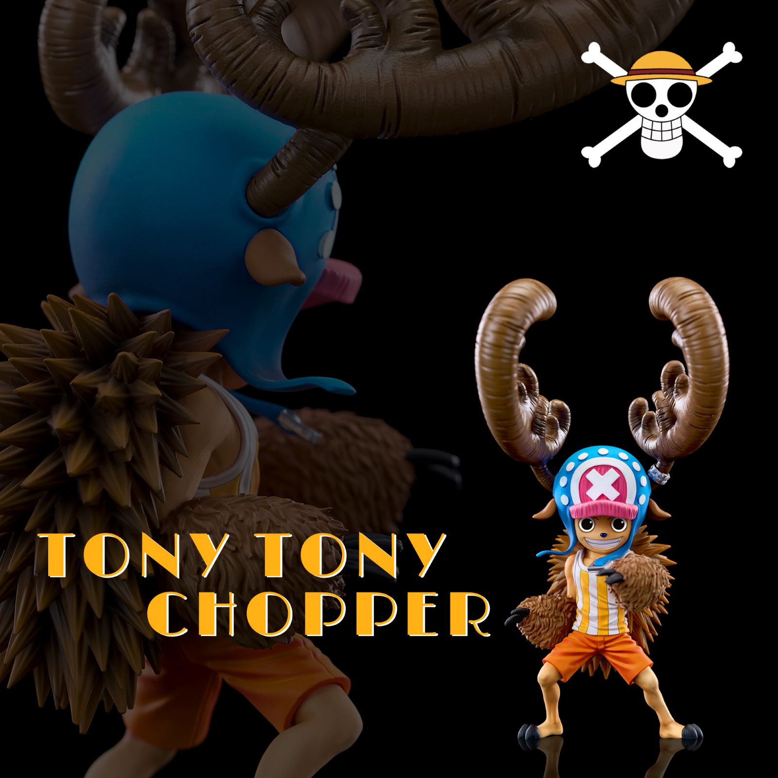 A+ Studio - One Piece Fish-Man Island Straw Hat Group Horn Point Tony Tony Chopper