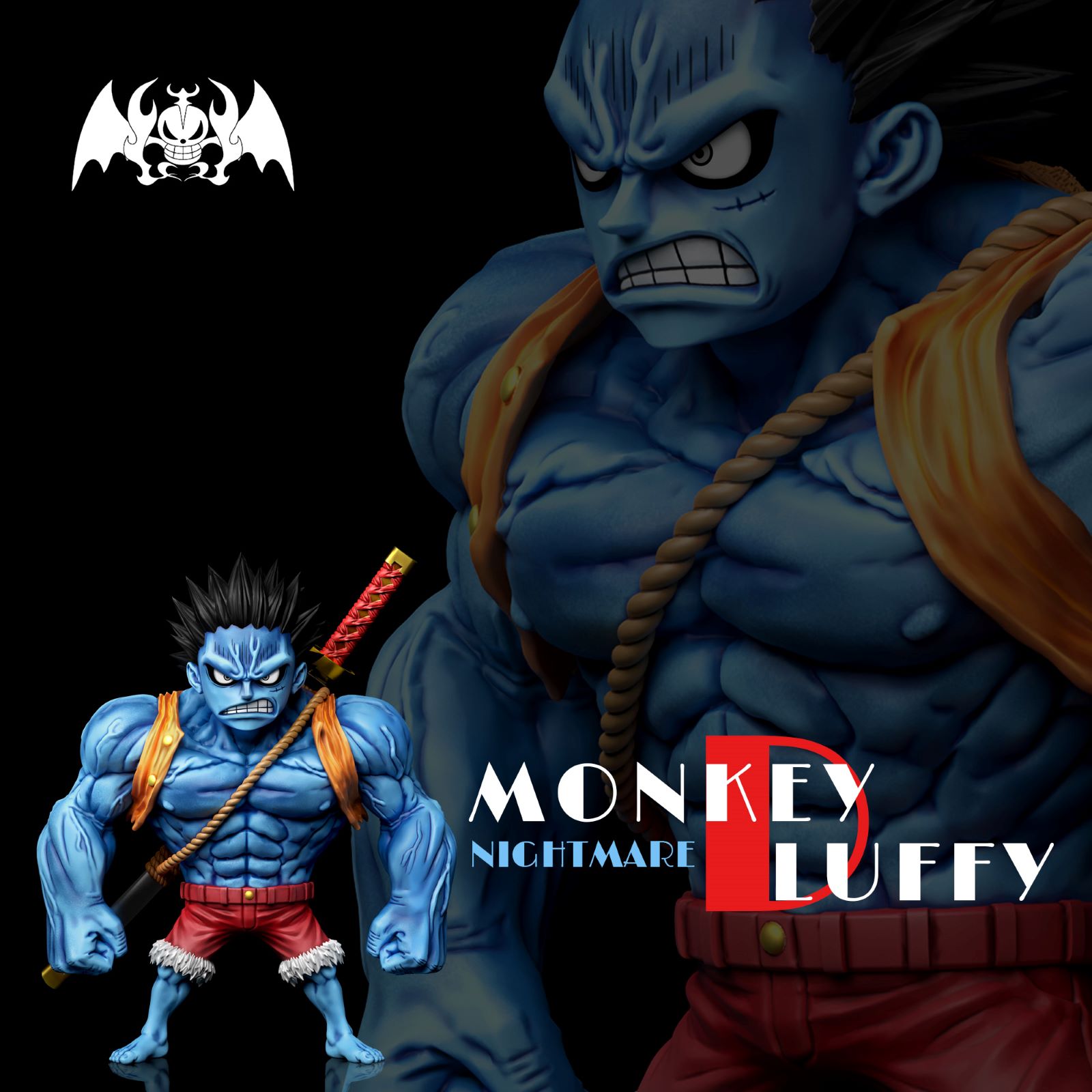 A+ Studio - One Piece Horror Bark Resonance 3rd Edition Nightmare Luffy