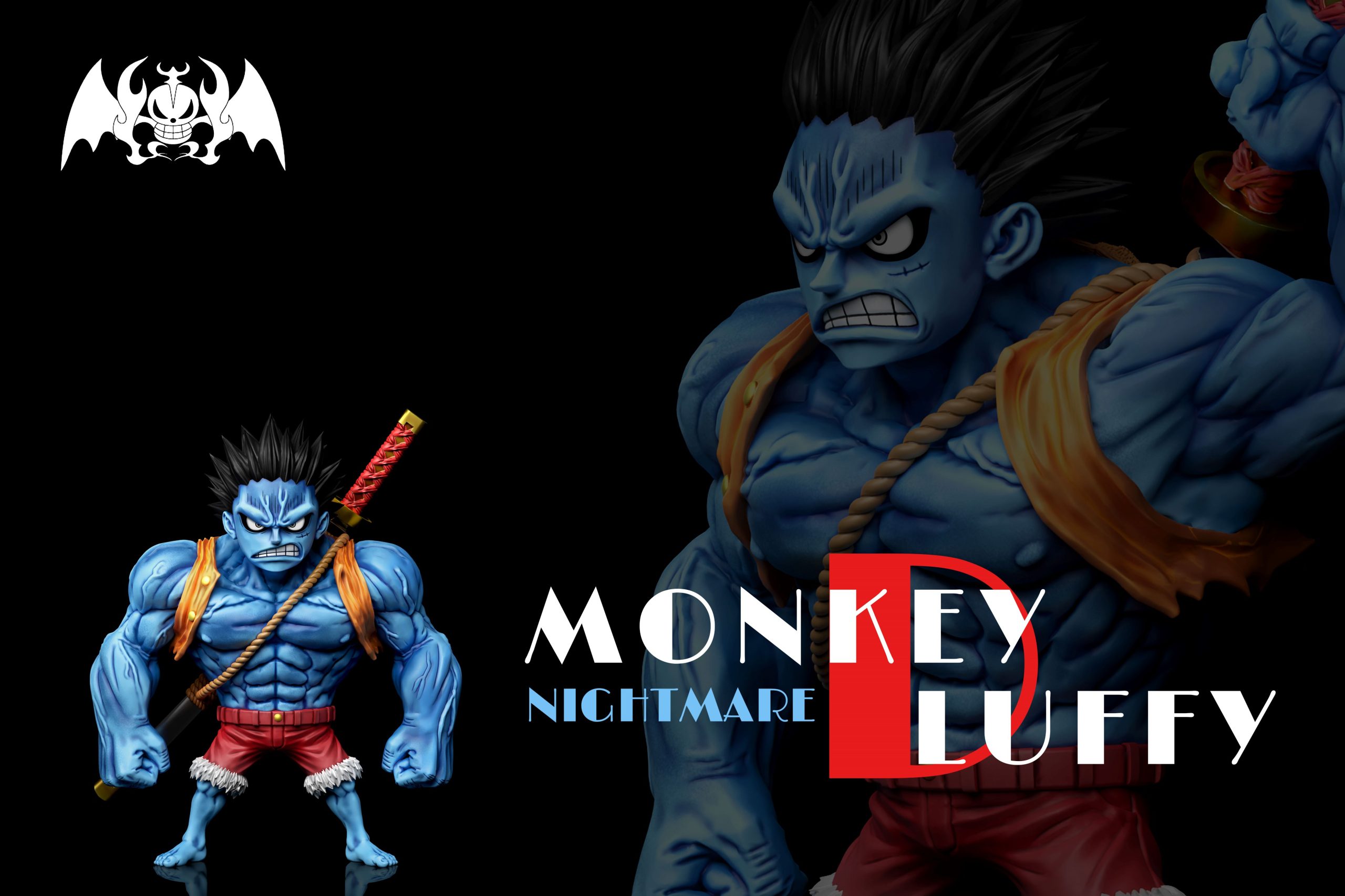 A+ Studio - One Piece Horror Bark Resonance 3rd Edition Nightmare Luffy