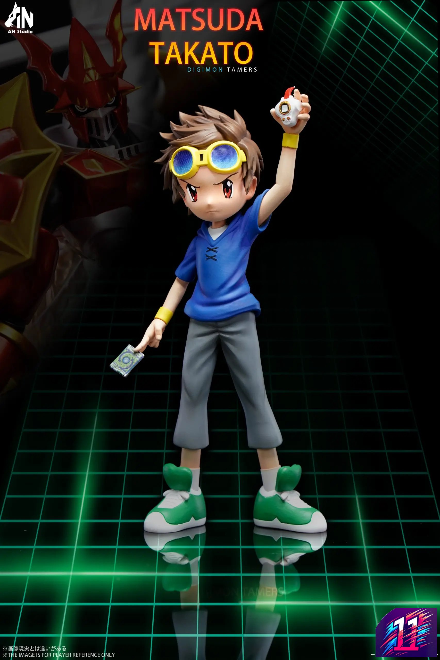 AN Studio - Digimon Tamers The Seven Main Characters Digimon