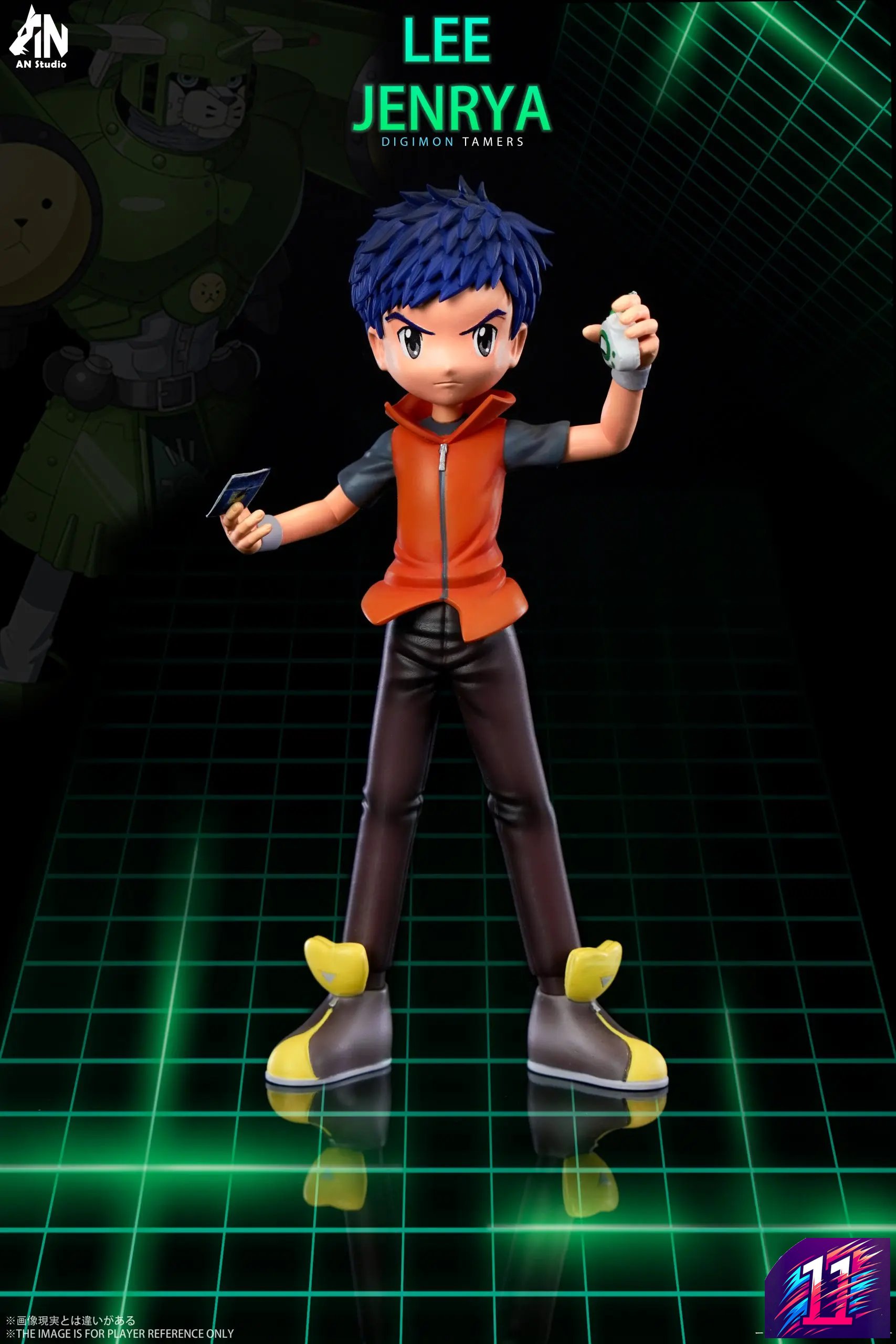 AN Studio - Digimon Tamers The Seven Main Characters Digimon