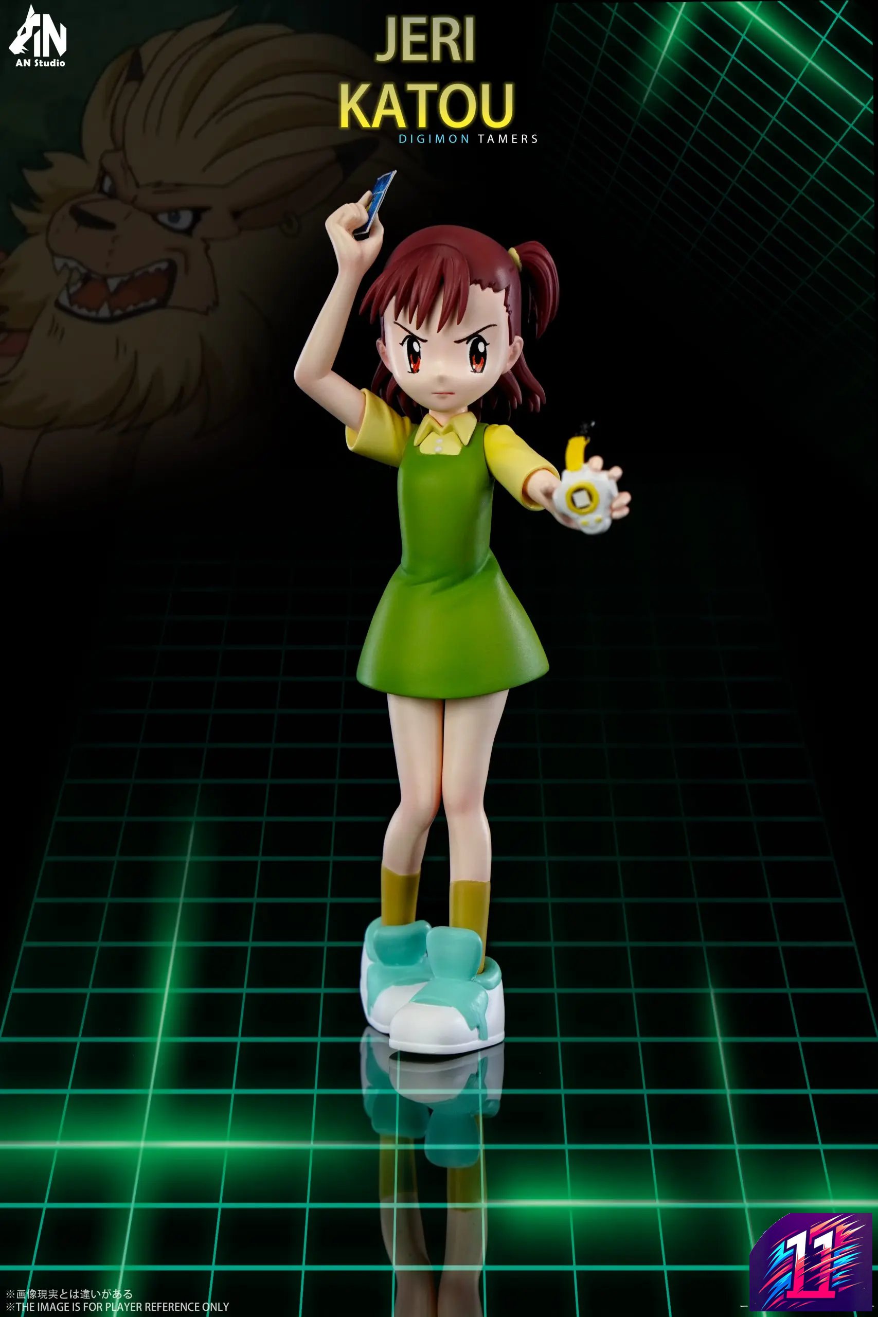 AN Studio - Digimon Tamers The Seven Main Characters Digimon