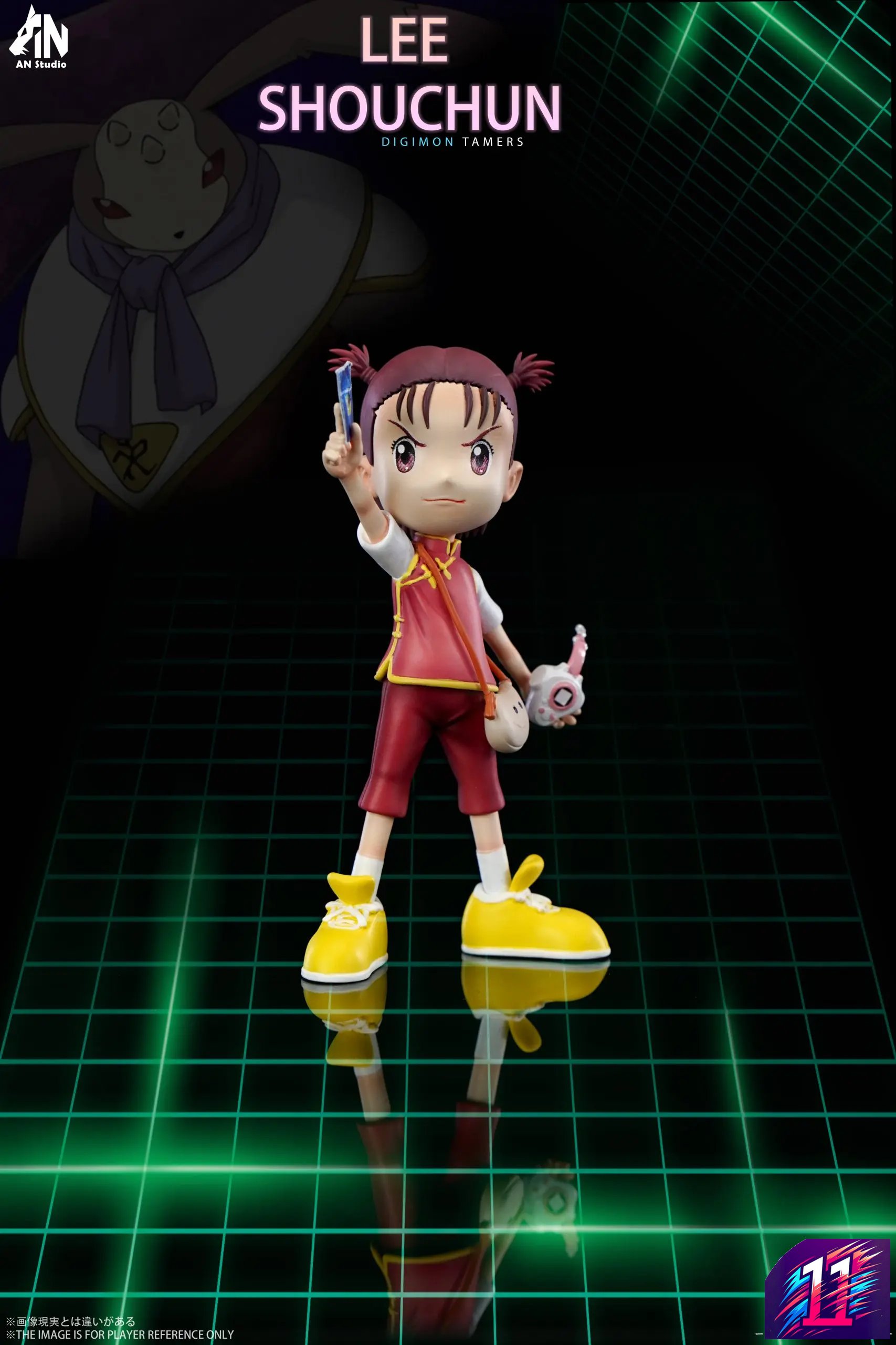 AN Studio - Digimon Tamers The Seven Main Characters Digimon