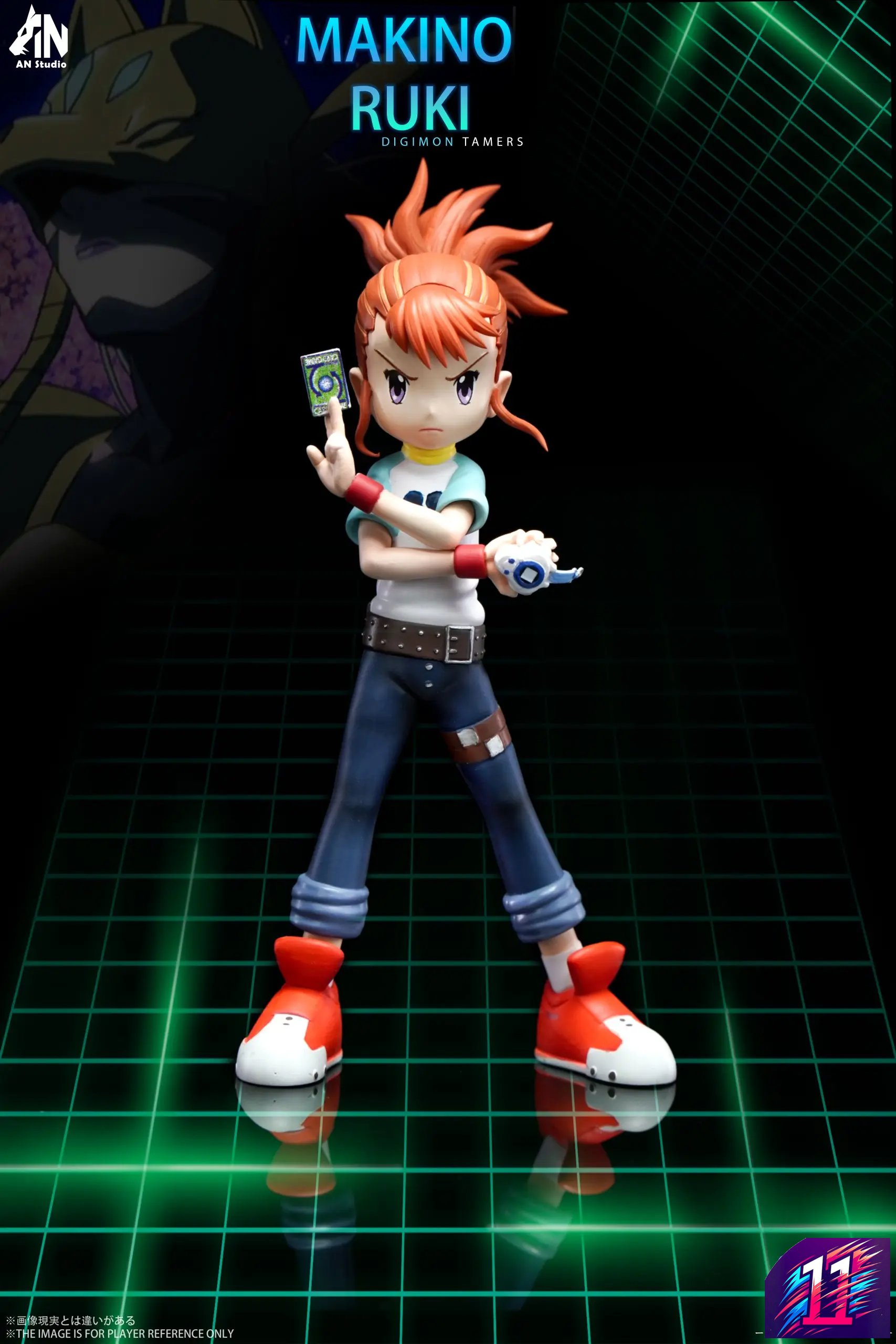 AN Studio - Digimon Tamers The Seven Main Characters Digimon