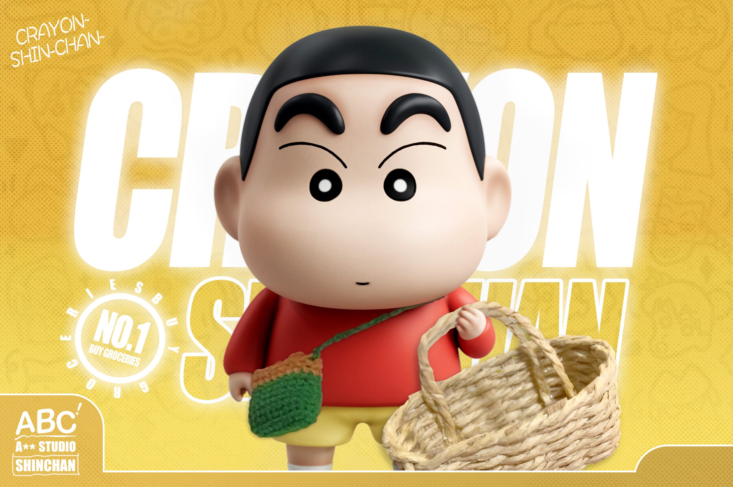 ABC Studio - Crayon Shin-chan ABC Antique Crayon Shin-chan Series NO.1 Shopping Nohara Shinnosuke