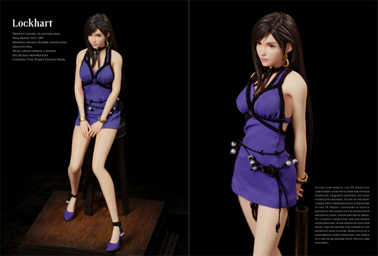 ACG ART Studio - Final Fantasy Goddess of dreams Tifa Lockhart