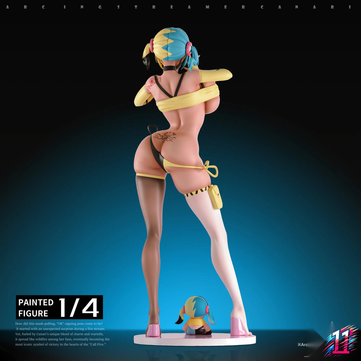 AGC Studio - Curvy Girl Canari Pokémon