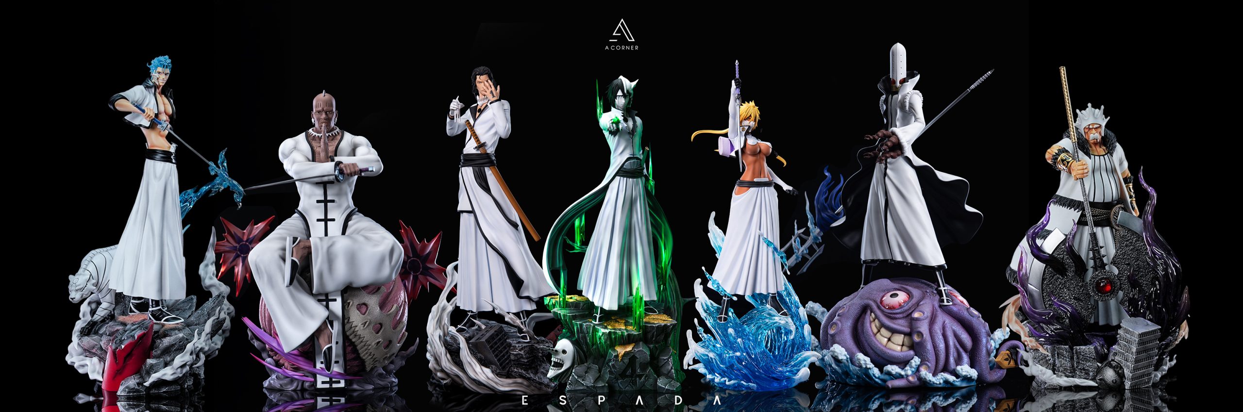 A Corner Studio - Bleach Espada No.2 & No.6 Baraggan Louisenbairn & Grimmjow Jaegerjaques