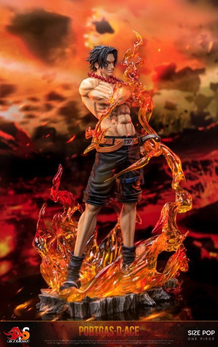 AS Studio - One Piece Flame Ace & Goodbye Ace Bust AS Studio - One Piece Flame Ace & Goodbye Ace Bust