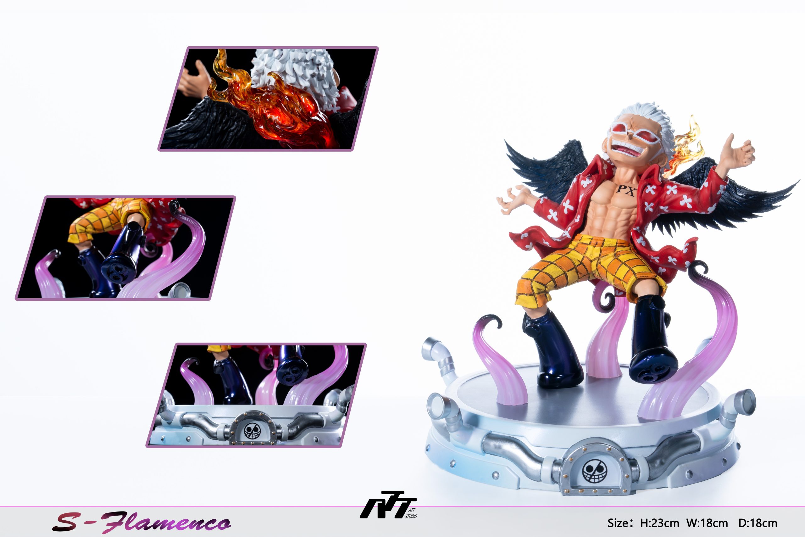 ATT Studio - One Piece Seraphim S-Eagle & Doflamingo