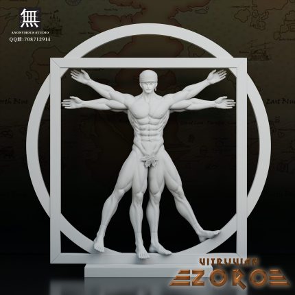 Anonymous Studio - One Piece Vitruviano Zoro Anonymous Studio - One Piece Vitruviano Zoro