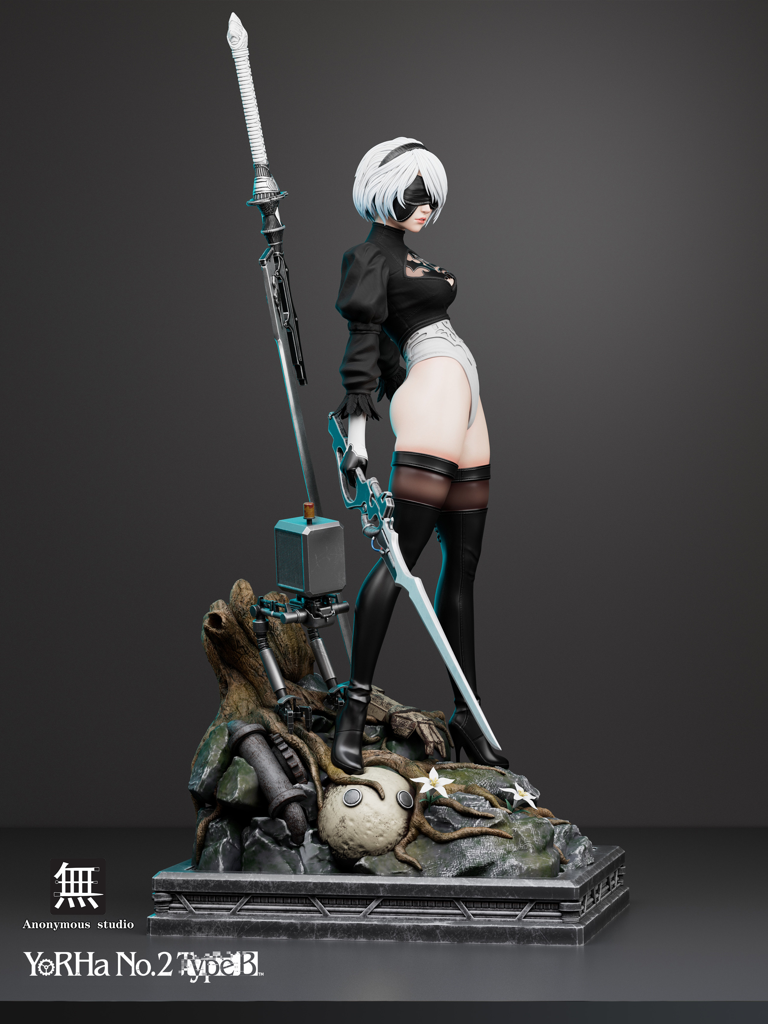 Anonymous Studio - 2B NieR:Automata