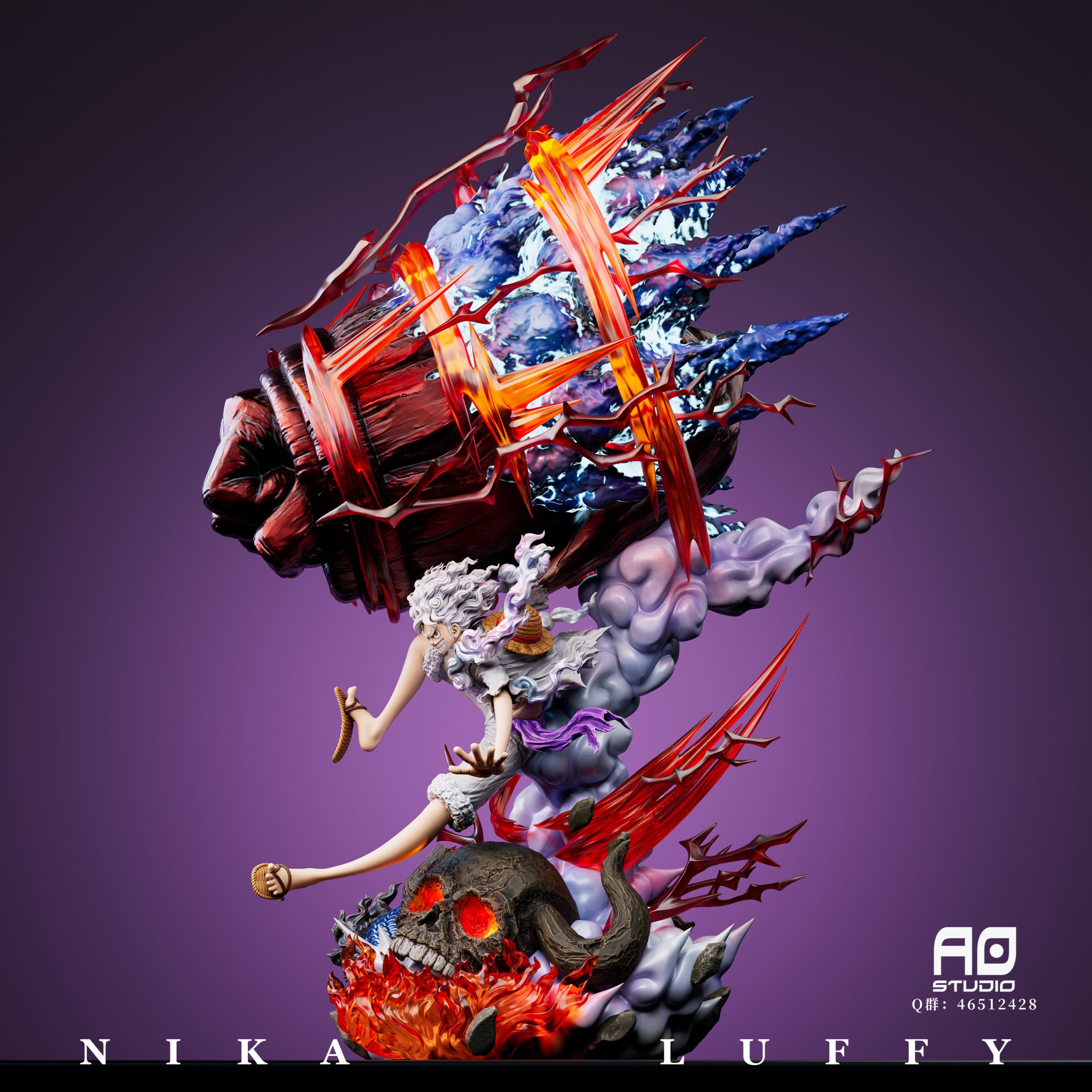 Ao Studio One Piece Nika Luffy