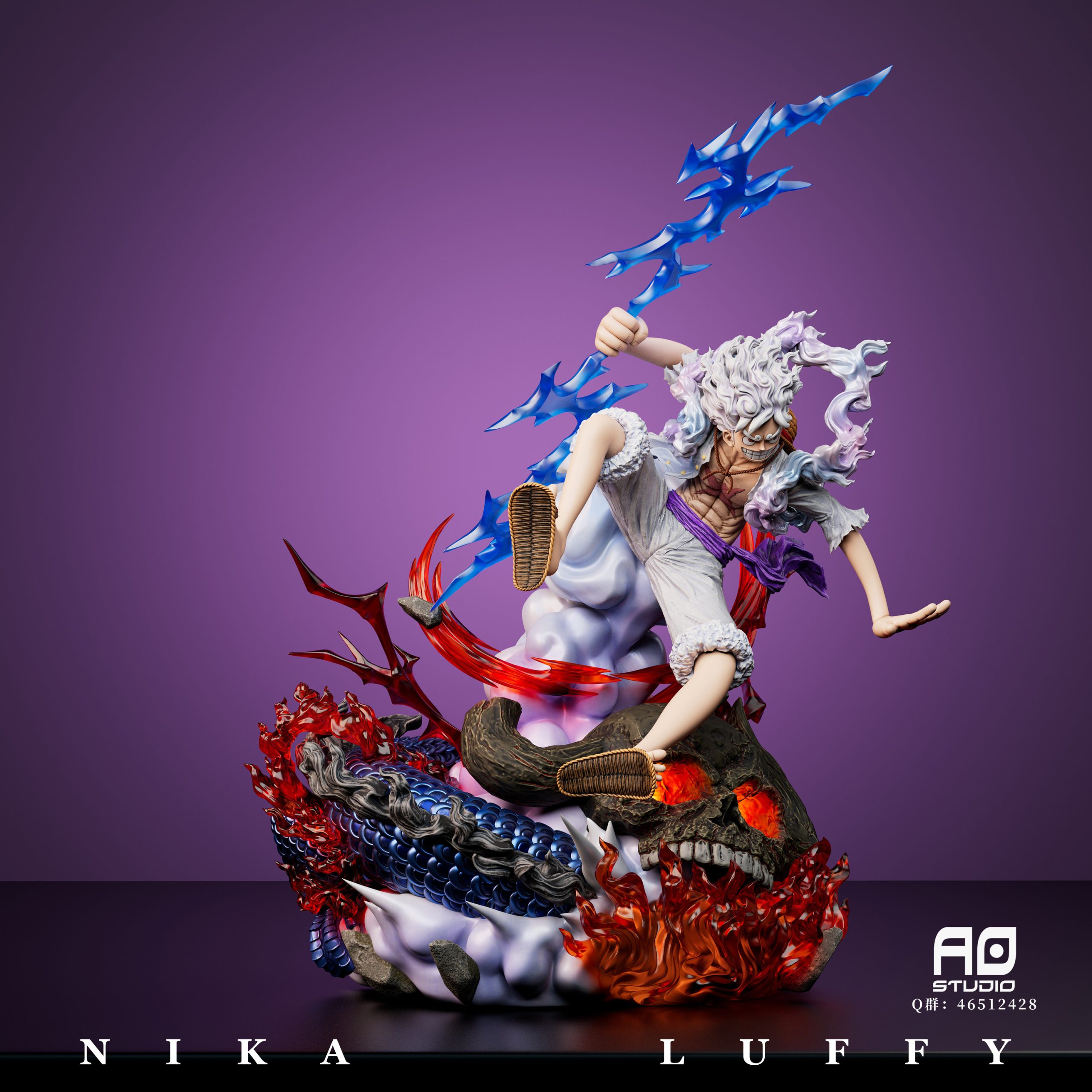 Ao Studio One Piece Nika Luffy