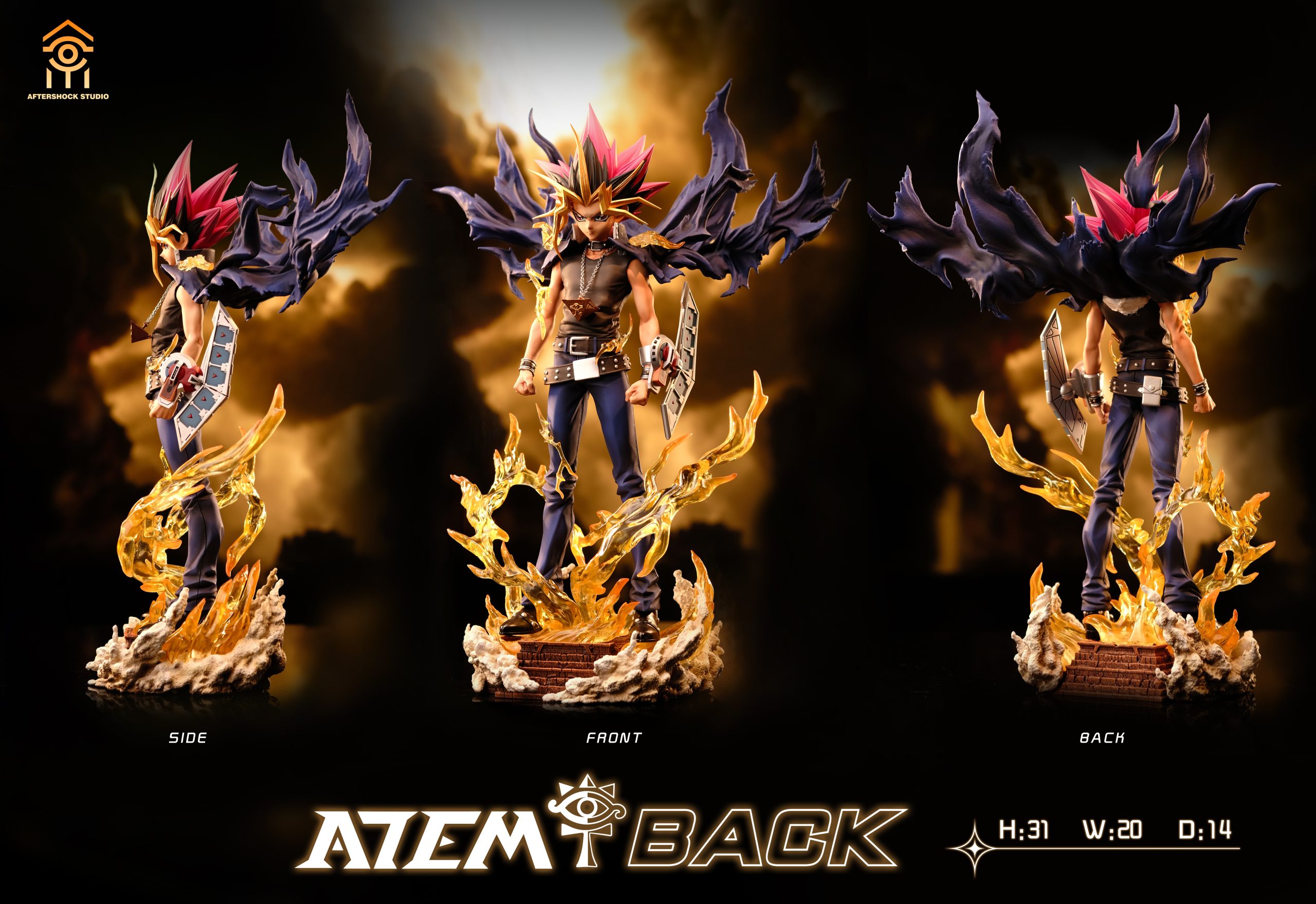 Aftershock Studio - Yu-Gi-Oh! The Dark Side of Dimensions-Yami Yugi
