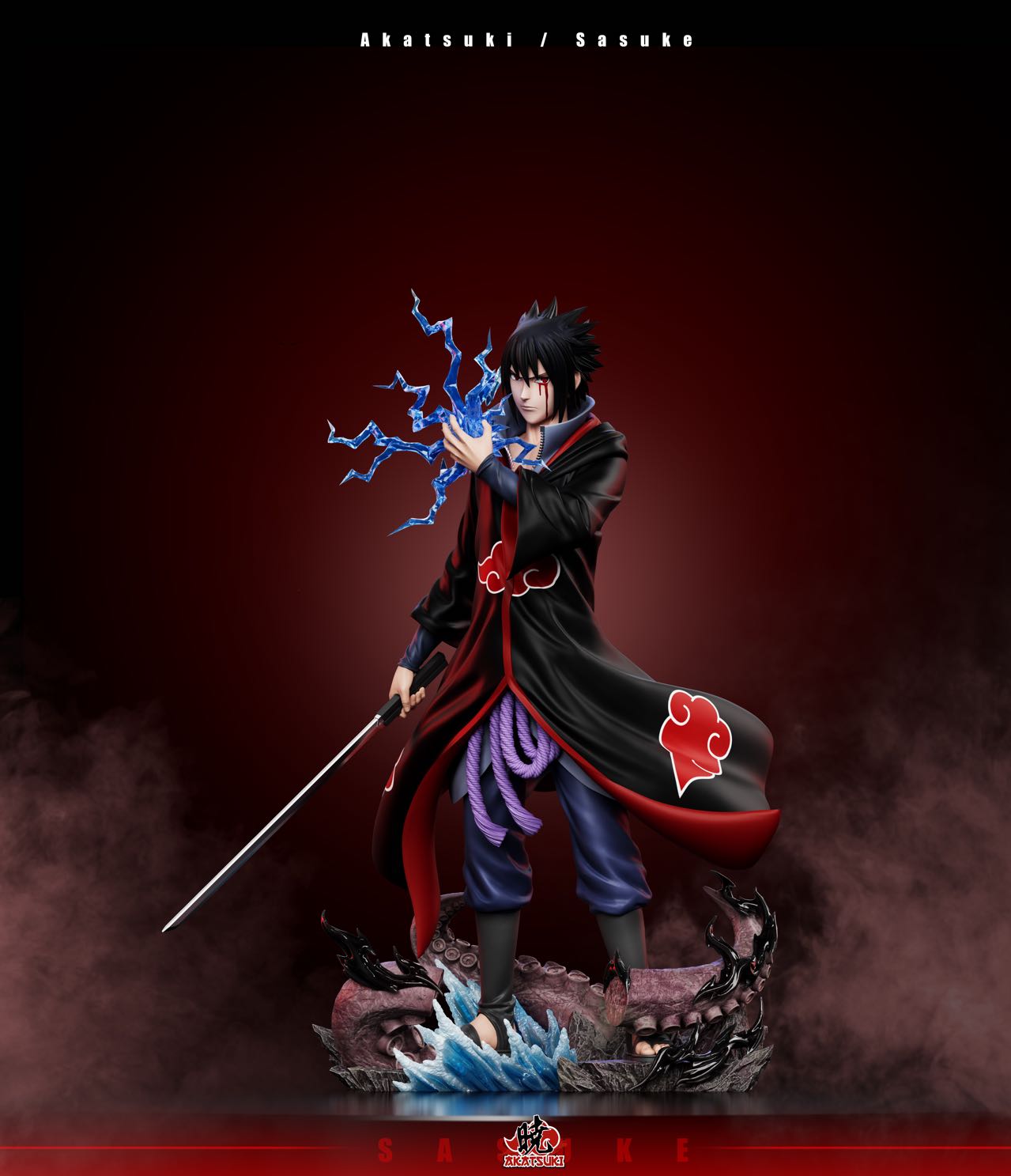 Akatsuki Studio - Naruto NO.4 Taka Uchiha Sasuke