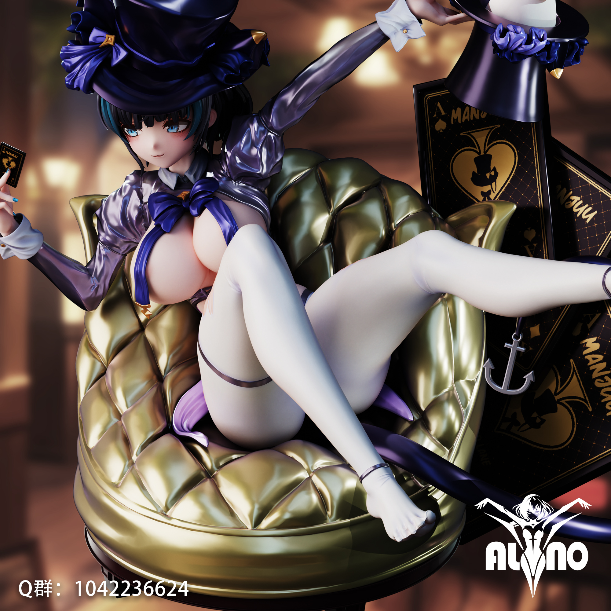 Alyno Studio - Azur Lane Erotic Magic Cheshire