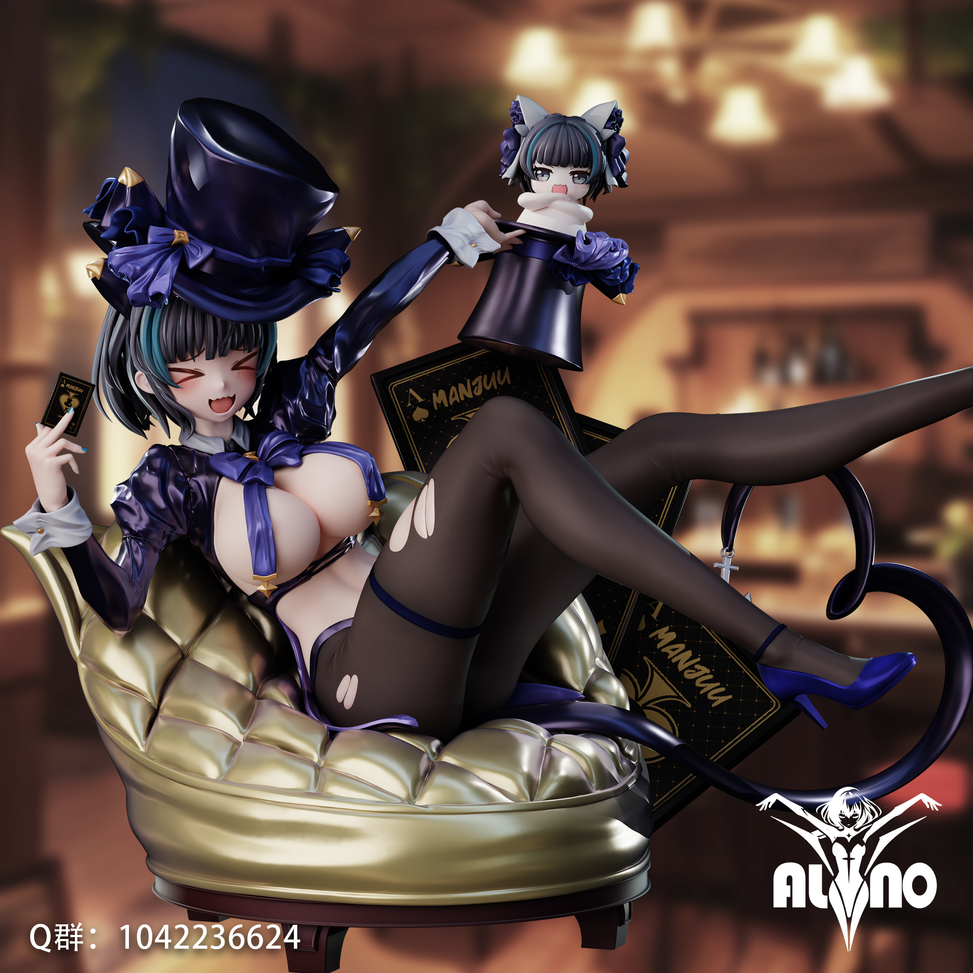 Alyno Studio - Azur Lane Erotic Magic Cheshire