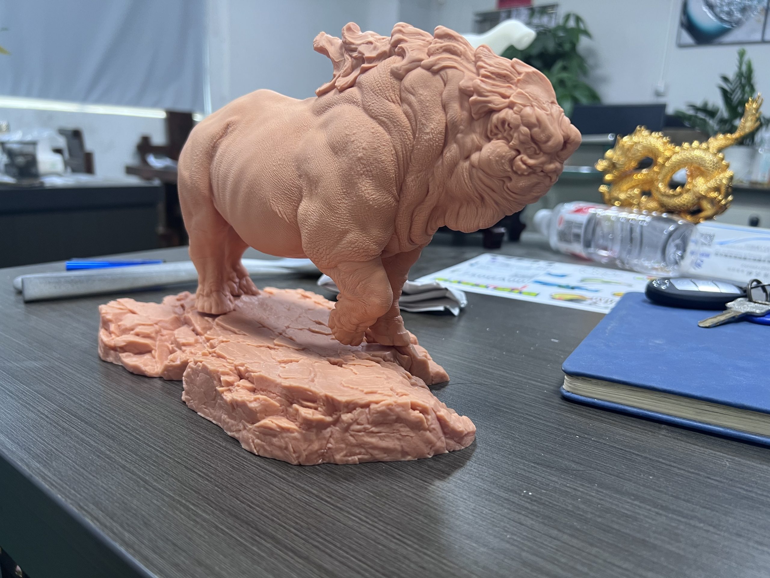 Aphid Studio - Blue Jue 629-001: Luanji Rhinoceros (Licensed)