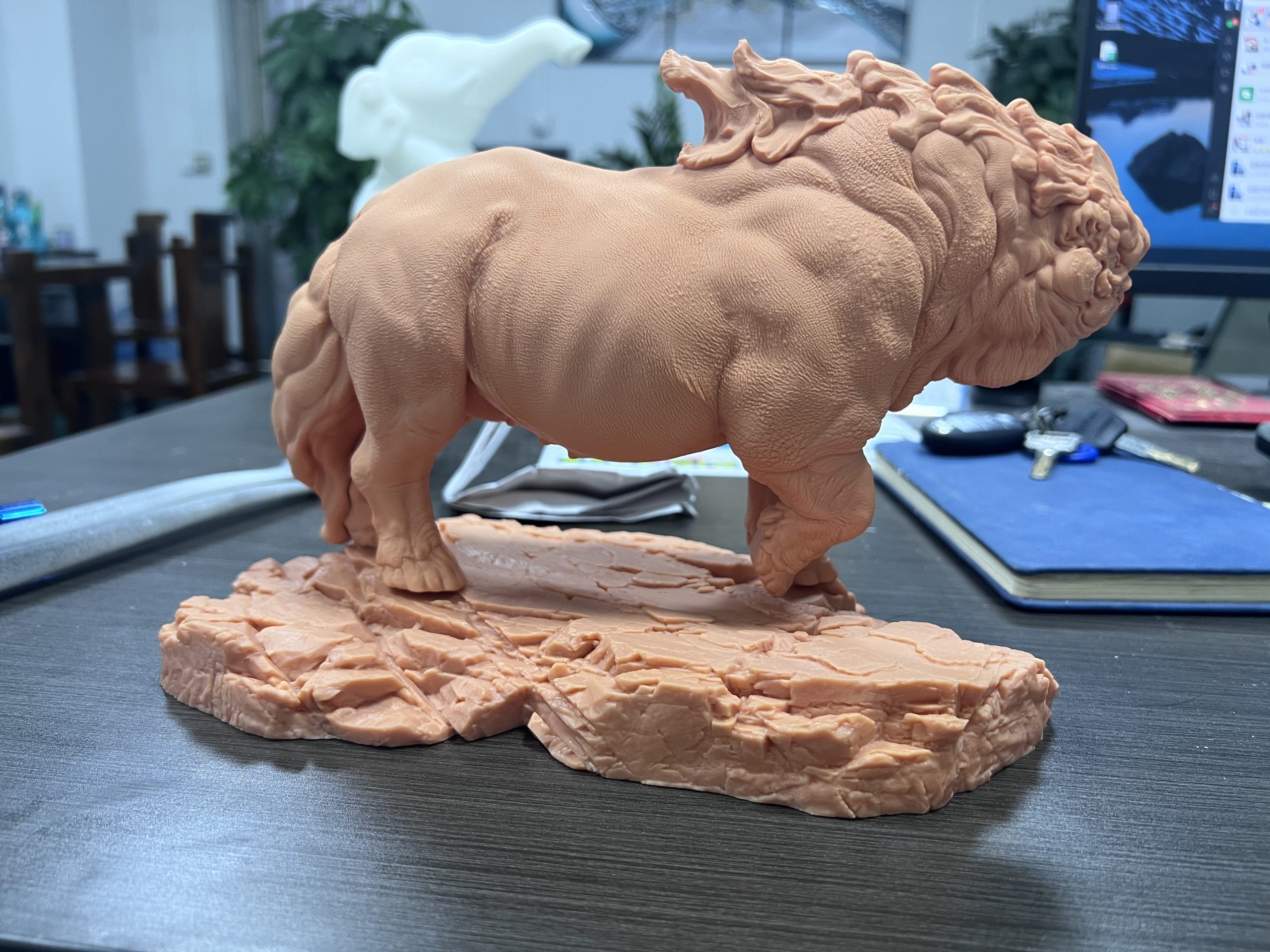 Aphid Studio - Blue Jue 629-001: Luanji Rhinoceros (Licensed)