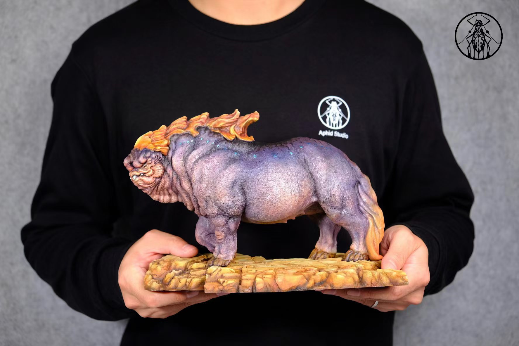 Aphid Studio - Blue Jue 629-001: Luanji Rhinoceros (Licensed)