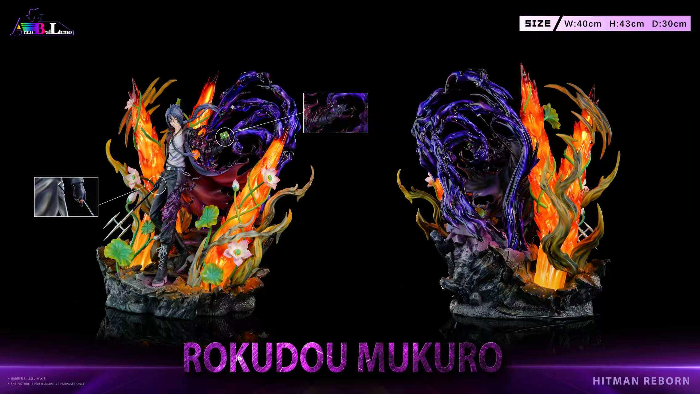 Arcobaleno Studio - Mukuro Rokudo Katekyo Hitman Reborn
