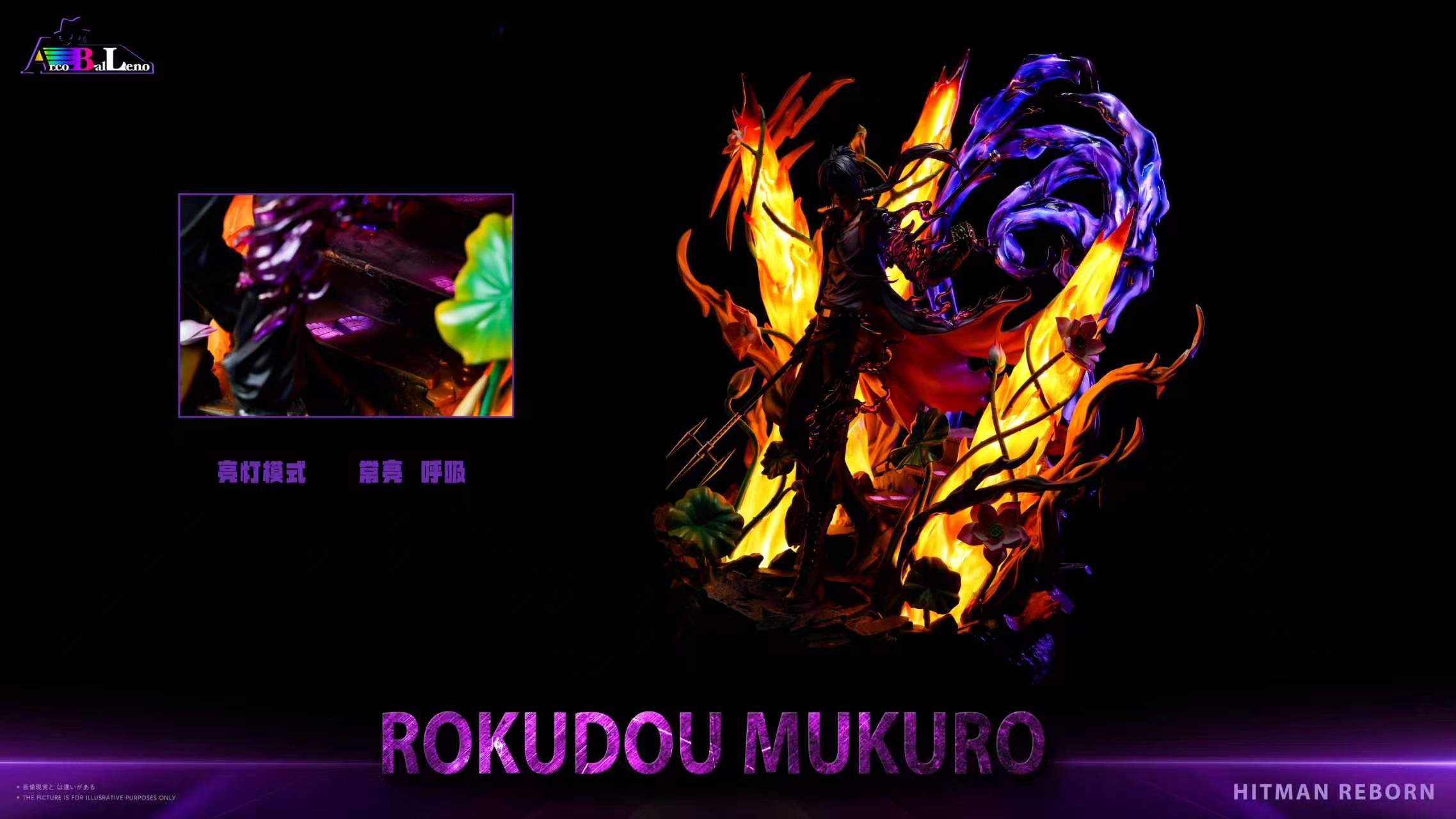 Arcobaleno Studio - Mukuro Rokudo Katekyo Hitman Reborn