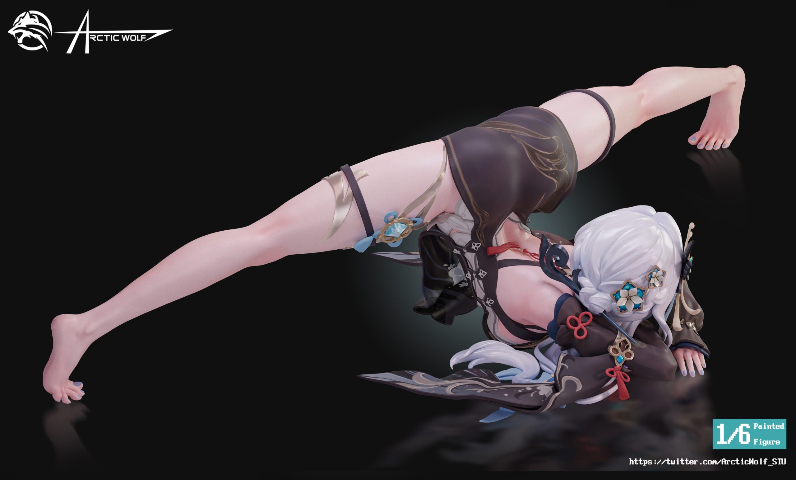 Arctic Wolf Studio - Genshin Impact Shenhe Frostflower Dew