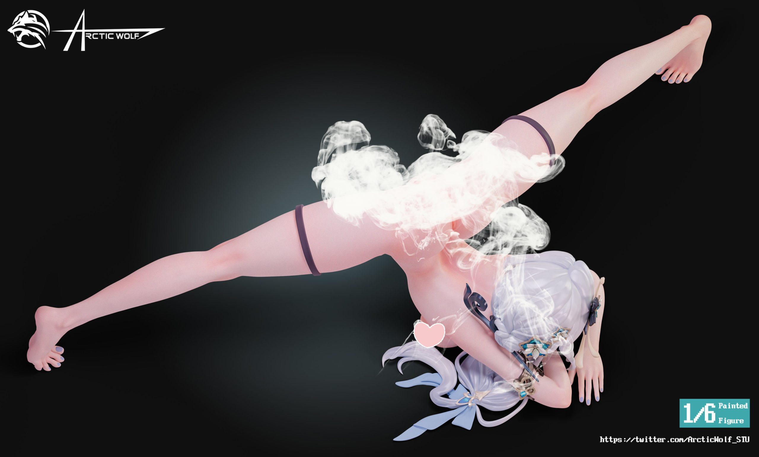 Arctic Wolf Studio - Genshin Impact Shenhe Frostflower Dew