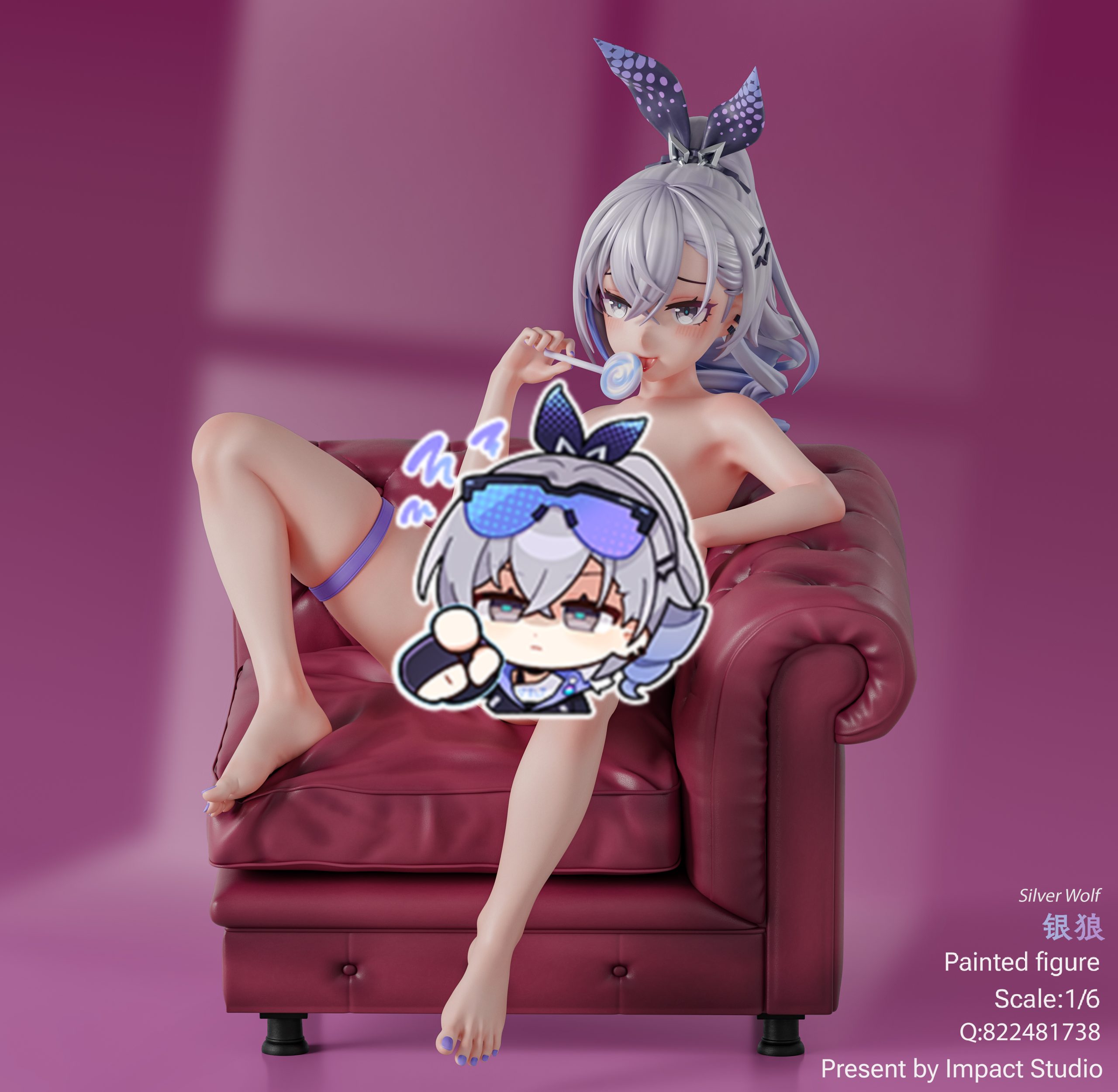 Arctic Wolf Studio - Honkai: Star Rail Silver Wolf