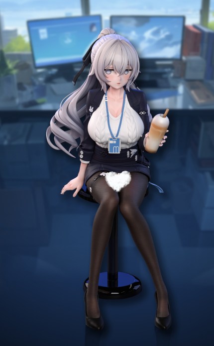 Arctic wolf Studio - Honkai Impact Office Lady #2 Bronya Zaychik Arctic wolf Studio - Honkai Impact Office Lady #2 Bronya Zaychik