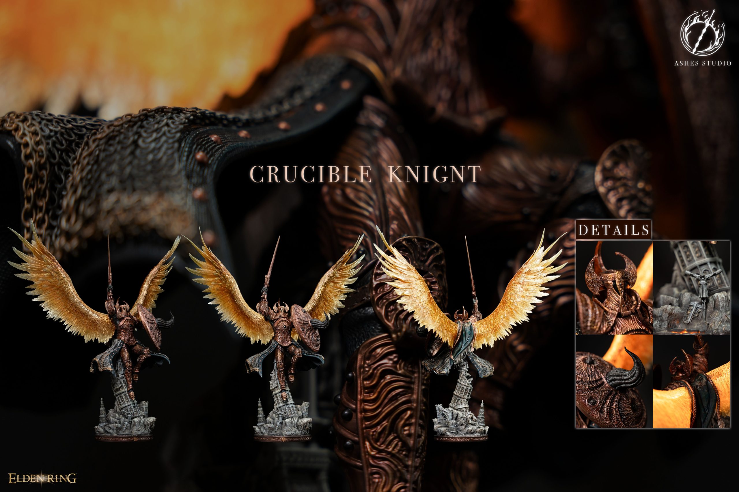 Ashes Studio - Elden Ring Crucible Knignt Aspects of the Crucible: Wings