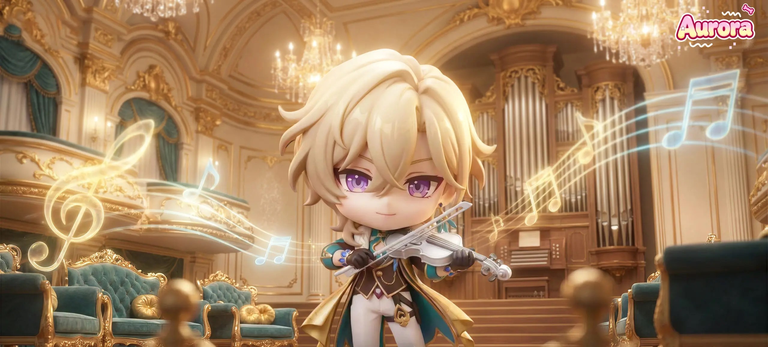 Aurora Studio - Chibi Aventurine Honkai: Star Rail