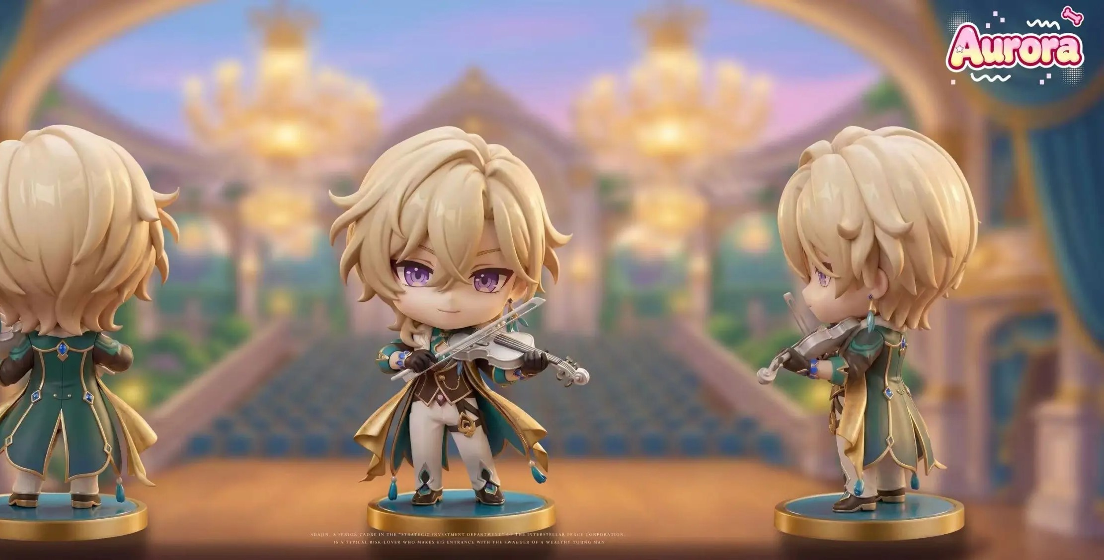 Aurora Studio - Chibi Aventurine Honkai: Star Rail