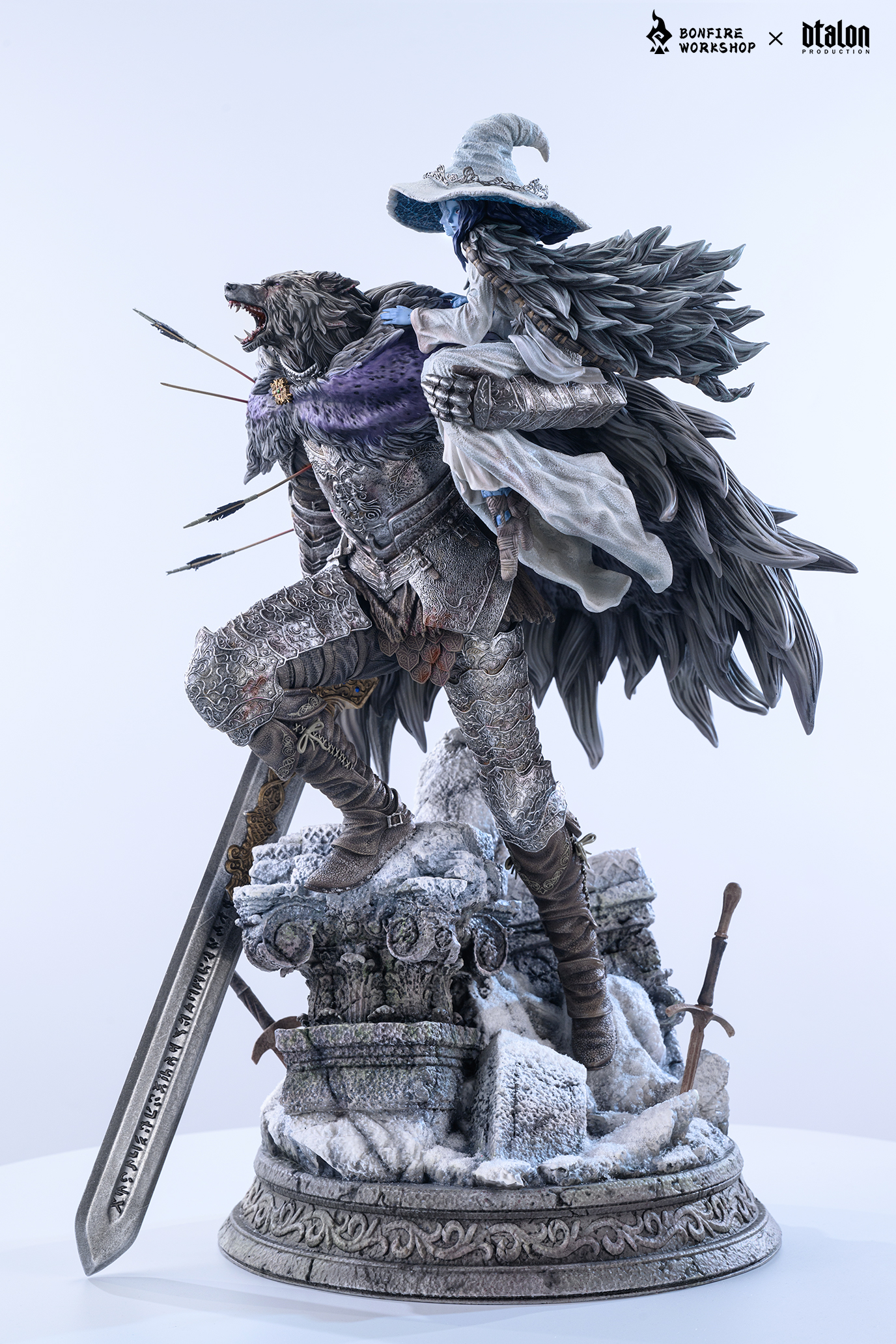 BONFIRE Studio & Dtalon Studio - Elden Ring Ranni & Blaidd the Half-Wolf Wolf and Lunar Princess