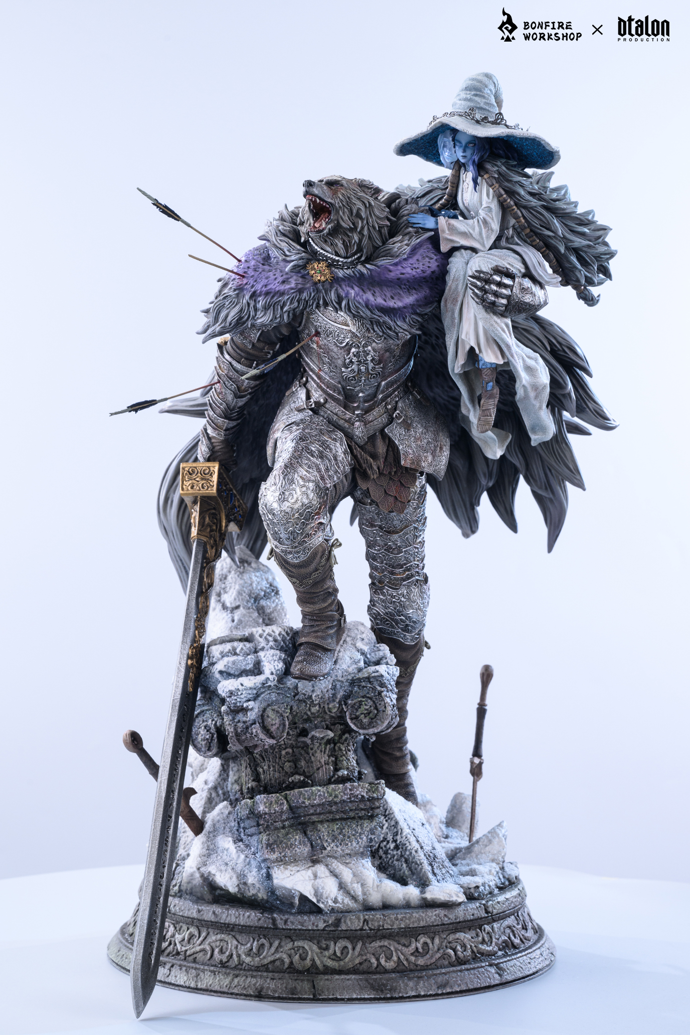 BONFIRE Studio & Dtalon Studio - Elden Ring Ranni & Blaidd the Half-Wolf Wolf and Lunar Princess